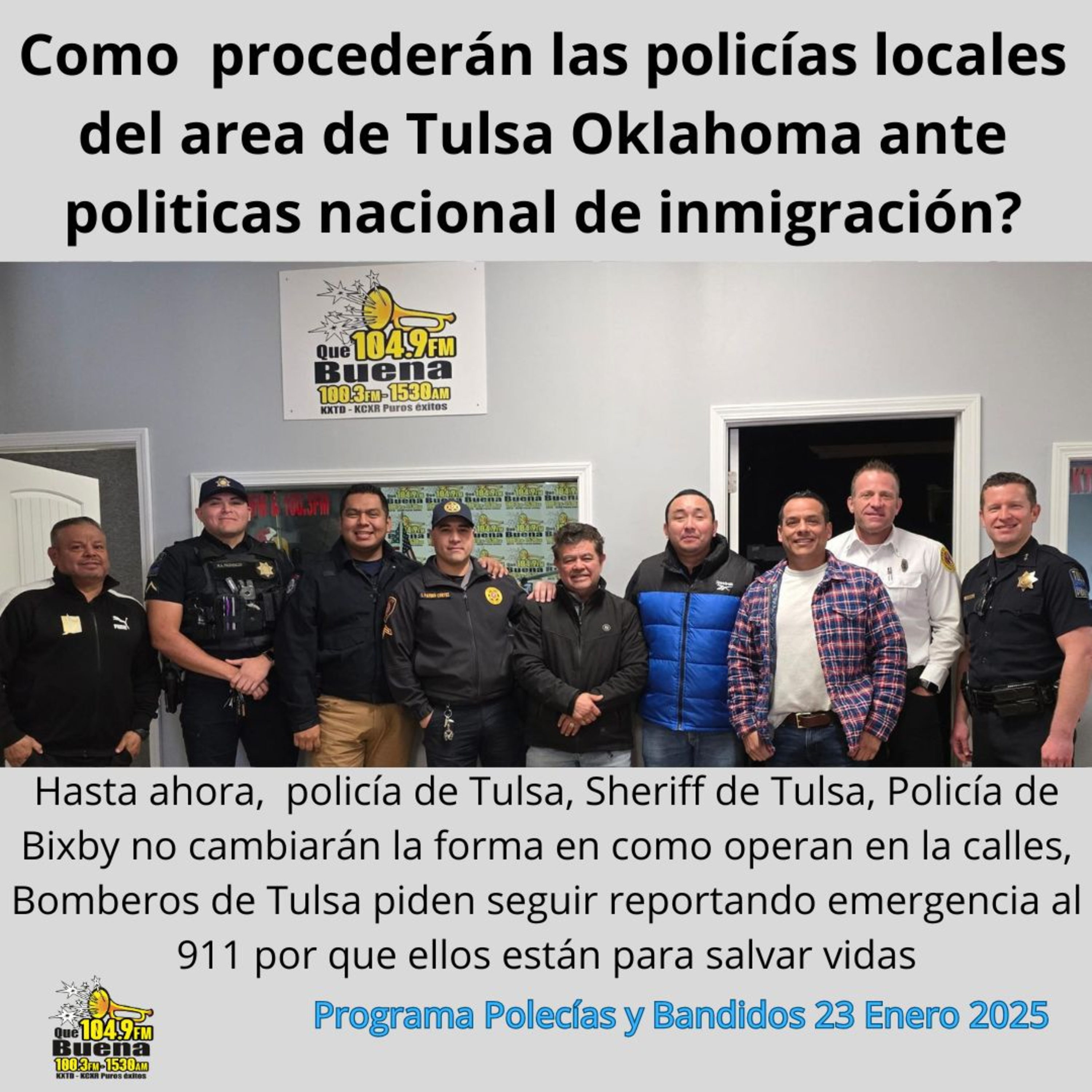 Como procederán policías de area de Tulsa Oklahoma ante políticas nacionales de inmigración episode artwork
