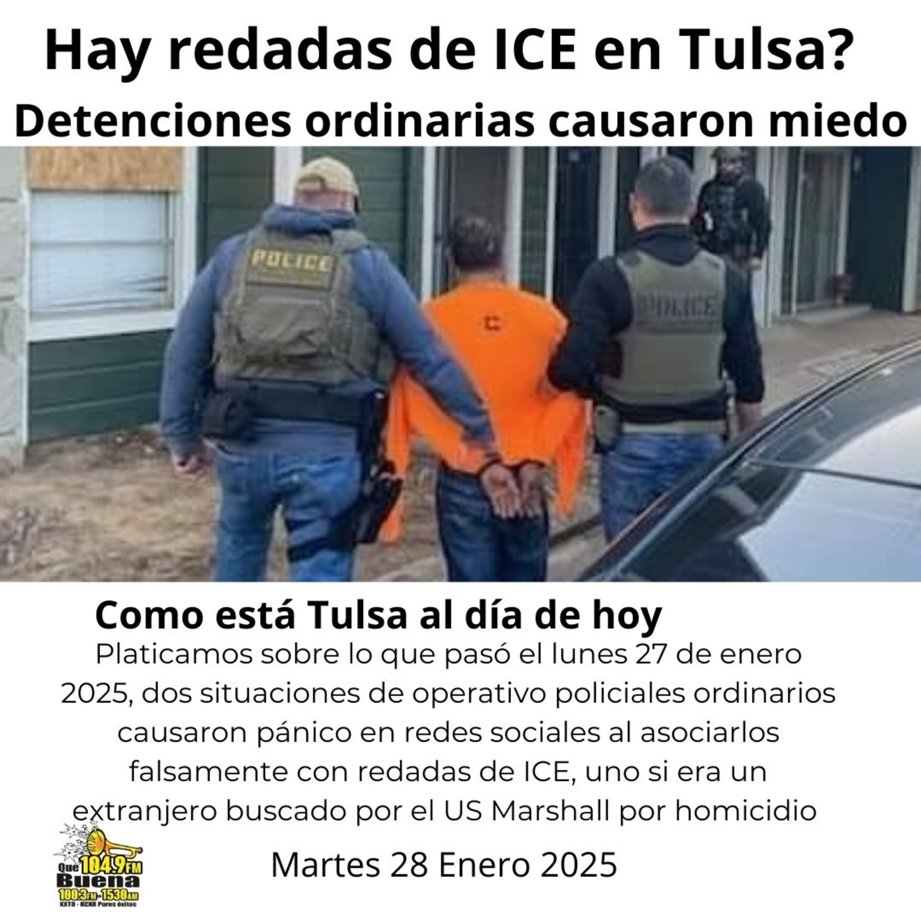Como está Tulsa el 28 de Enero 2025 ante operativos nacionales de deportación episode artwork