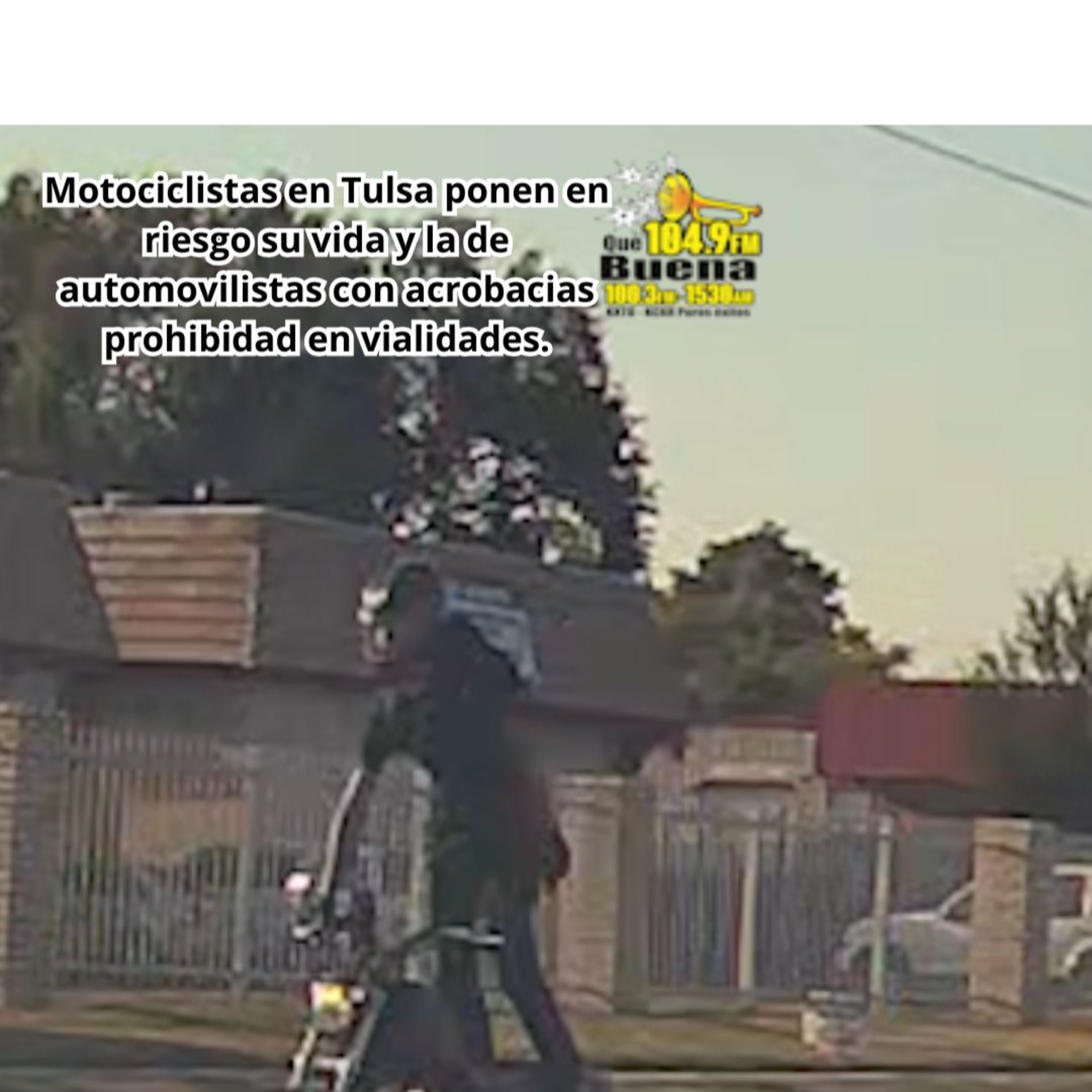 Motociclistas en Tulsa ponen en riesgo su vida y la de automovilistas con acrobacias prohibidad en vialidades. episode artwork