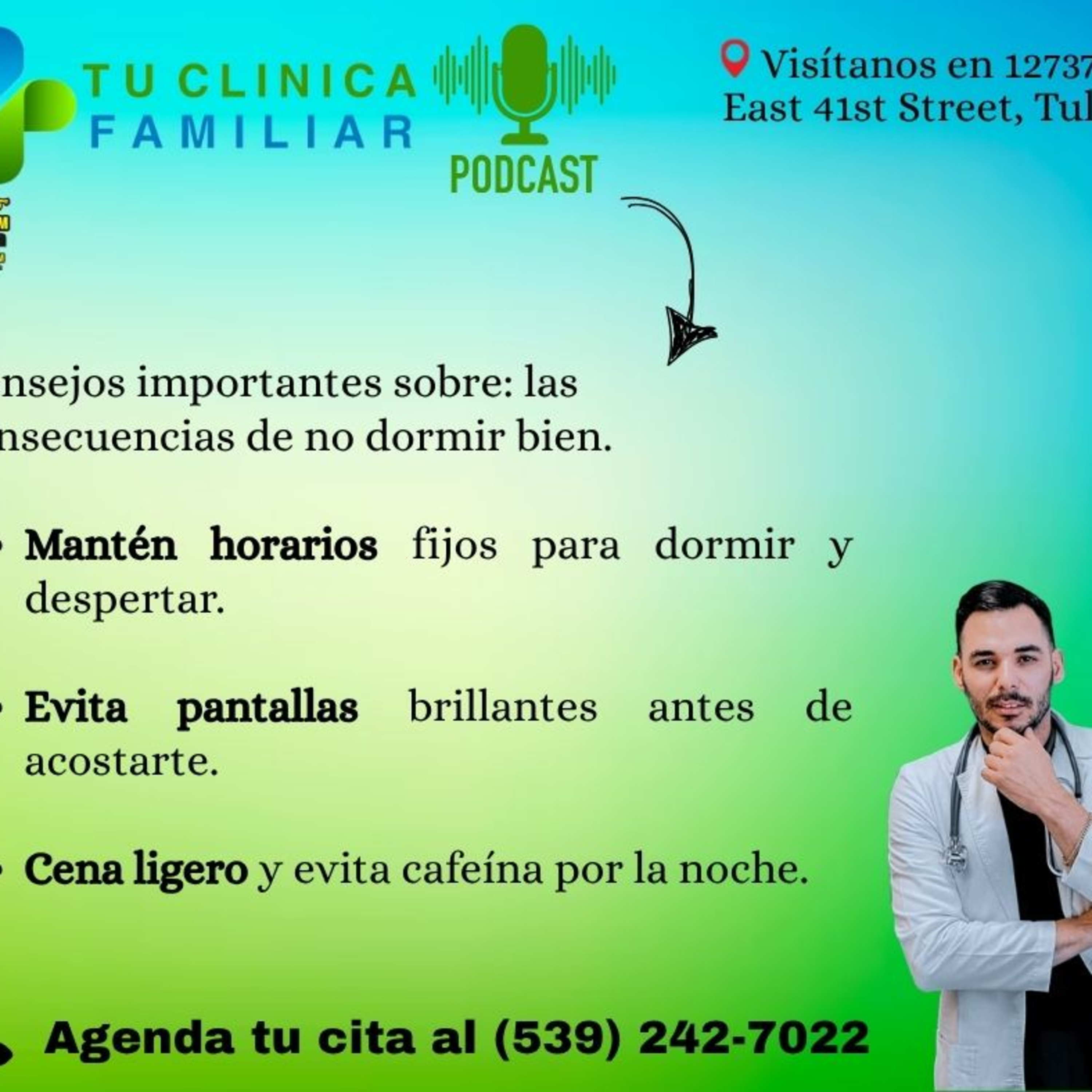 Tu Clínica Familiar - Podcast del miércoles 05 de noviembre de 2025 episode artwork