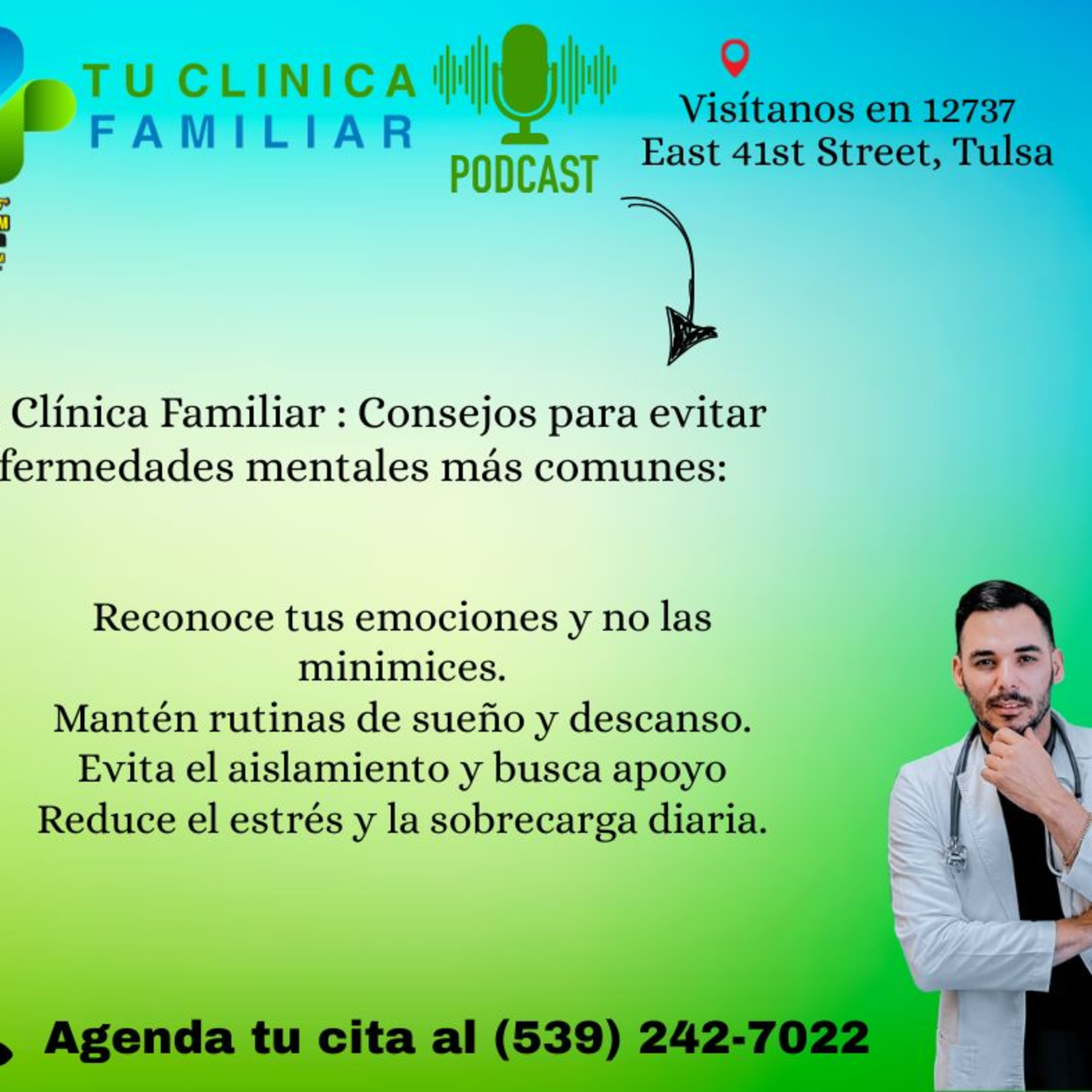 Tu Clínica Familiar | Salud Mental: Episodio del viernes 19 de diciembre 2025 episode artwork