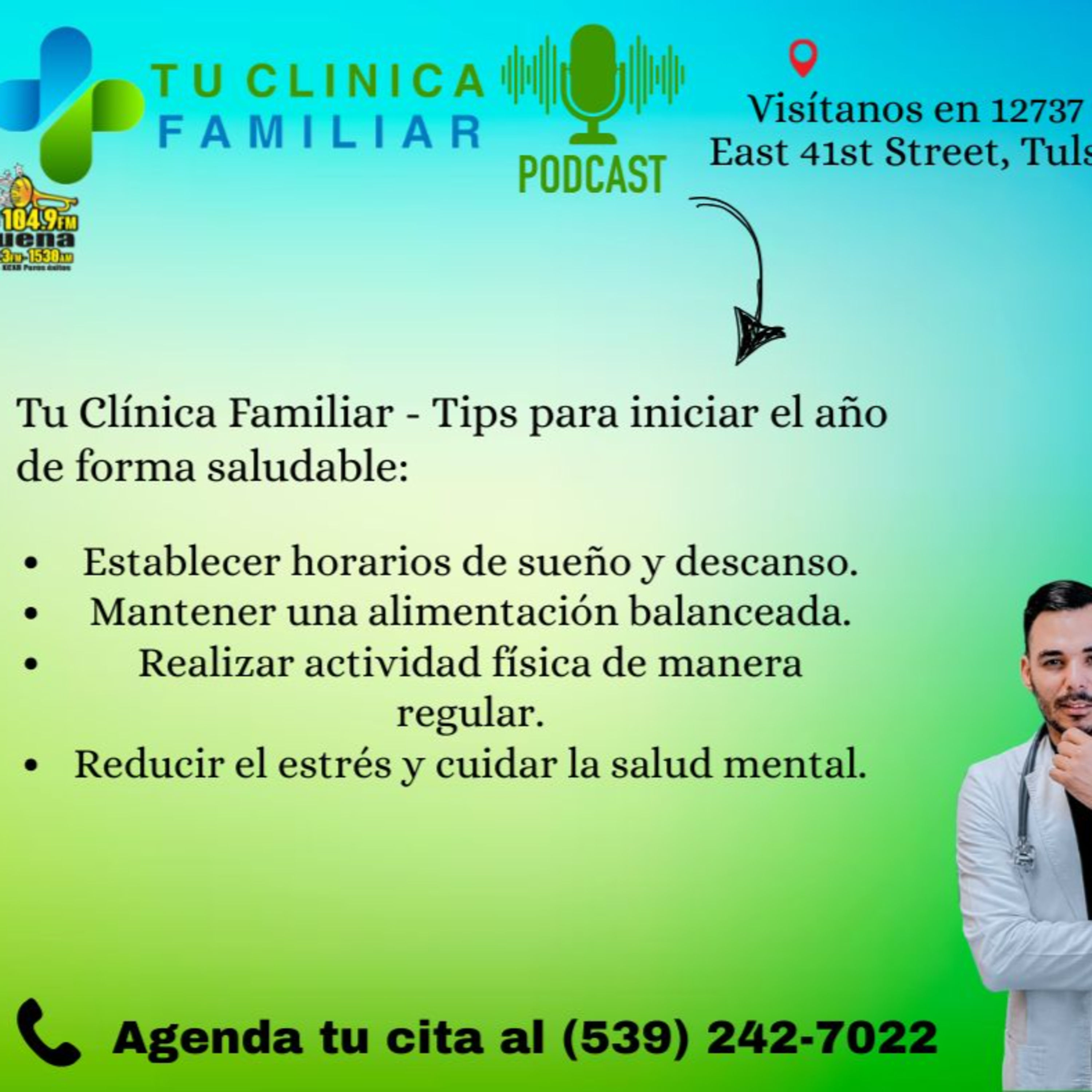 Hábitos de inicio de año para una mejor salud: Tu Clínica Familiar episode artwork
