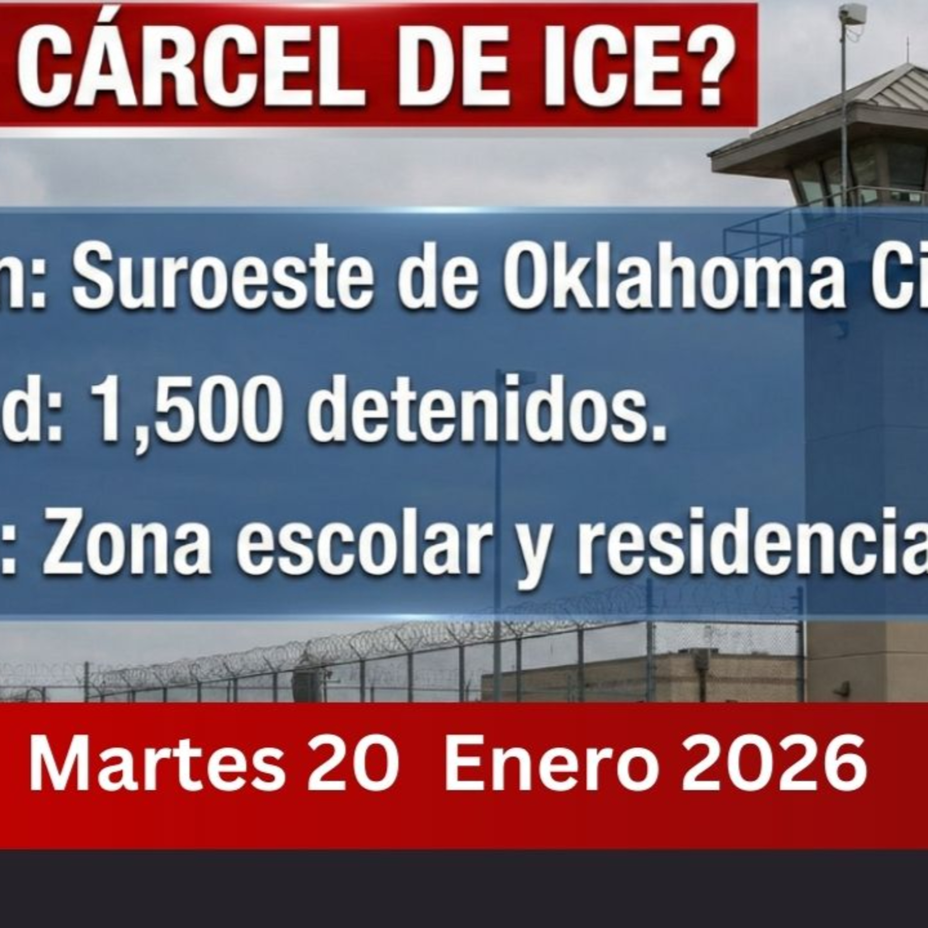 Podcast 20 Enero 2026 Noticias Locales Tulsa Oklahoma  episode artwork