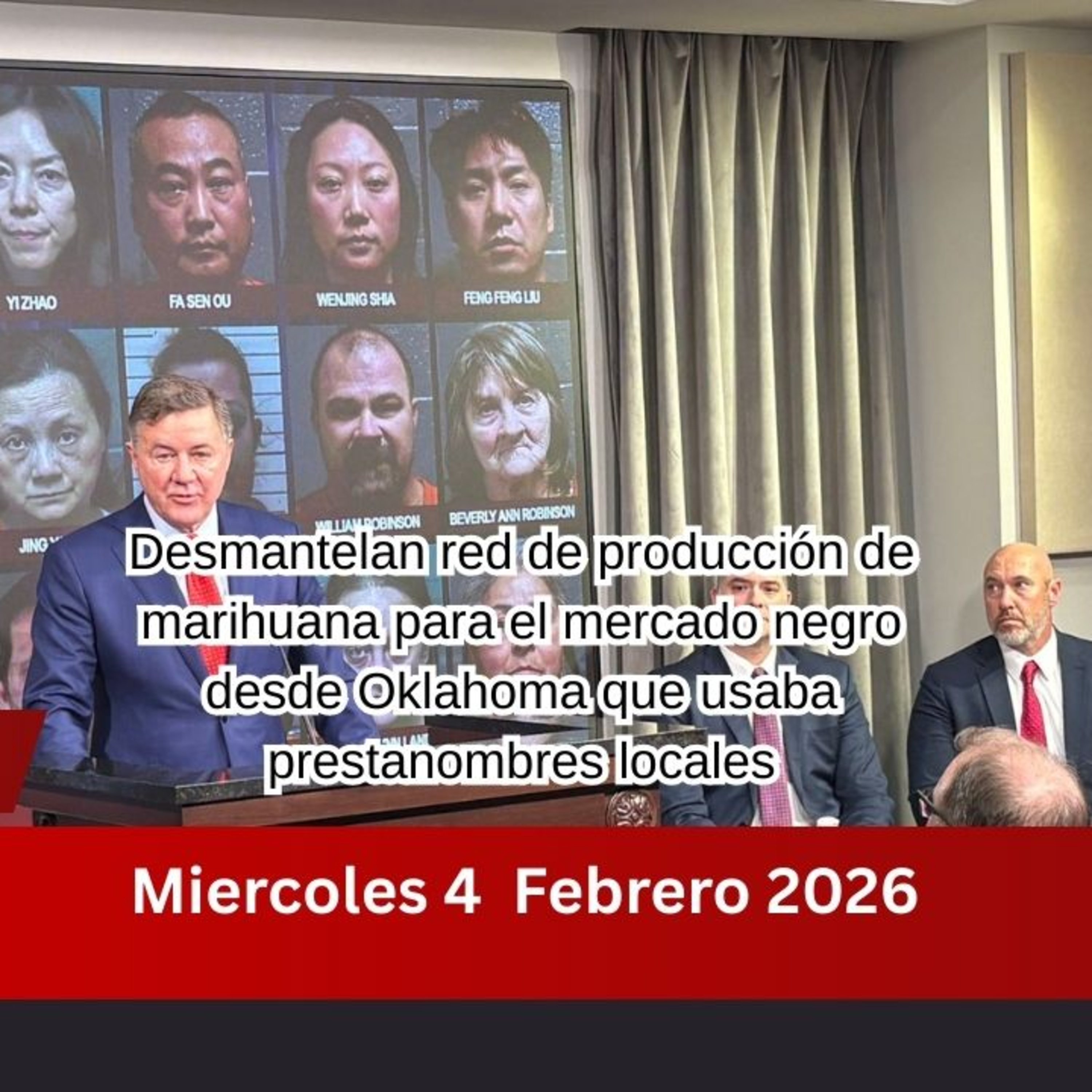 Noticias 4 Feberero 2026 Tulsa Oklahoma Podcast Local episode artwork