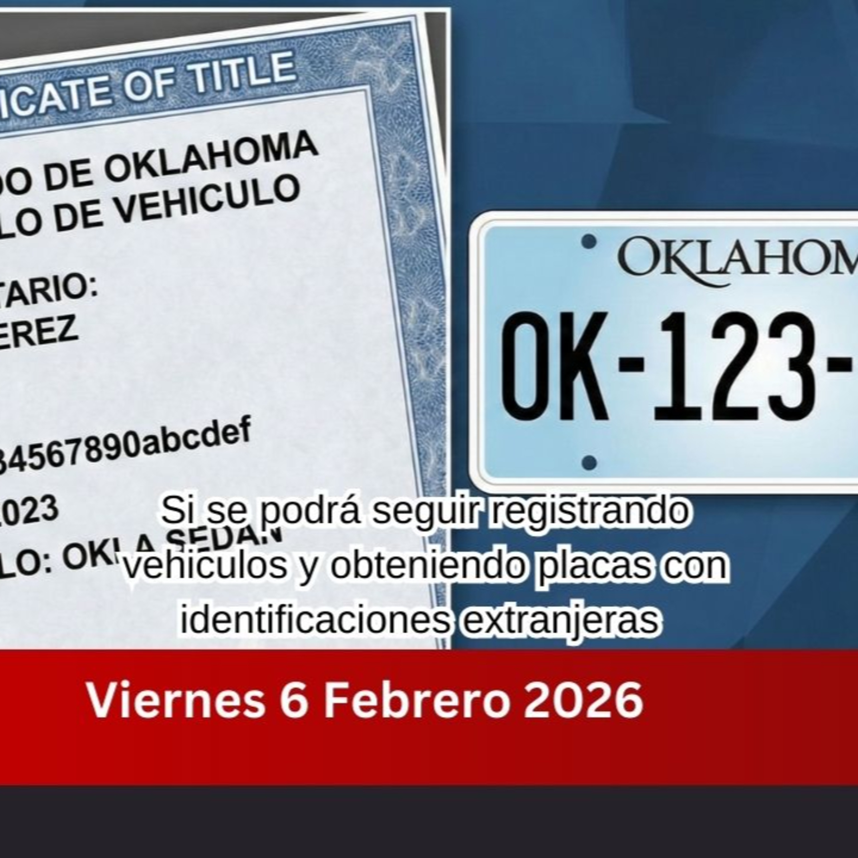 Noticias 6 Febrero 2026 Locales Tulsa Oklahoma Podcast episode artwork