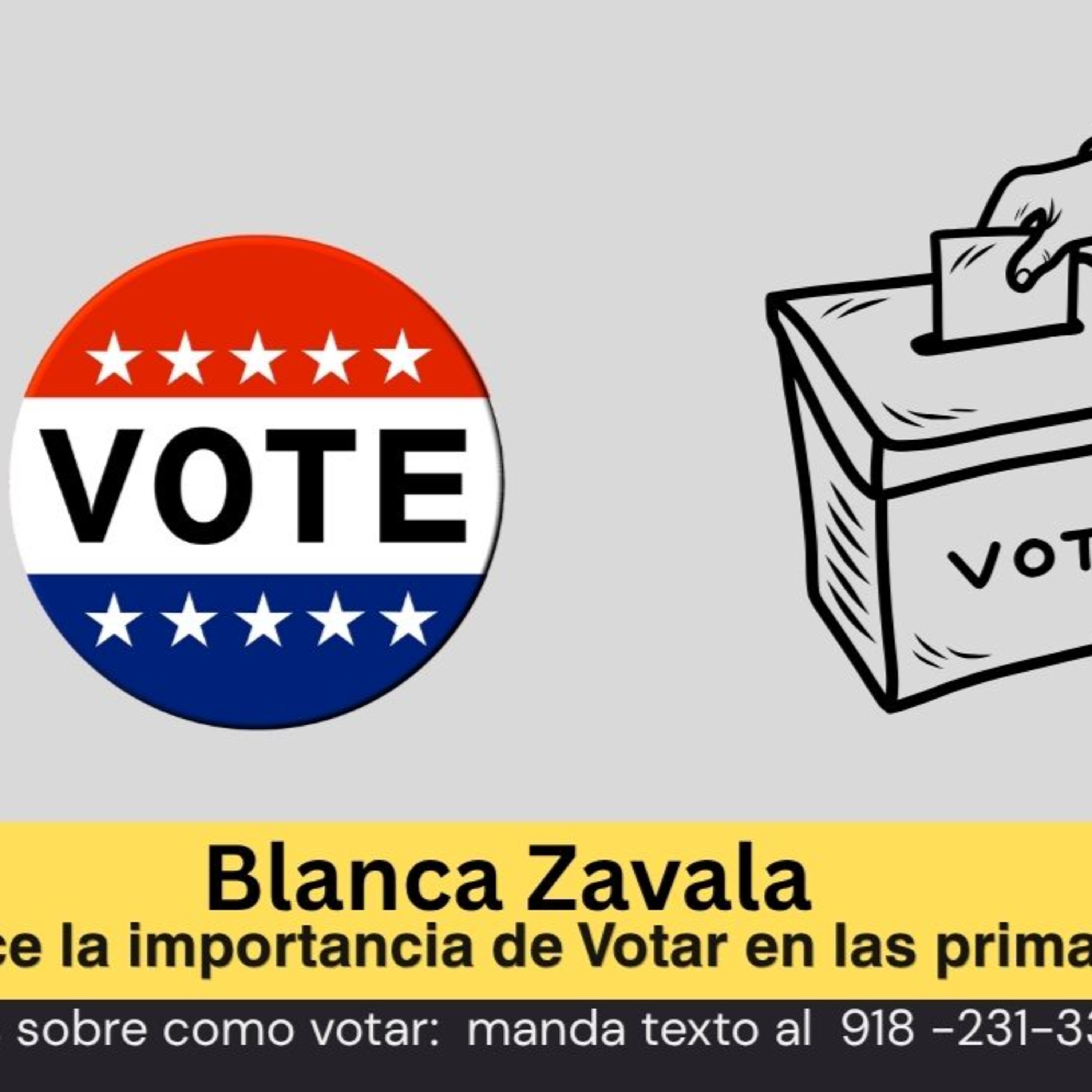 🗳️ Elecciones Primarias en Tulsa este 16 de Junio: Salario Mínimo, Nuevo Fiscal y Cómo Votar | Blanca Zavala episode artwork