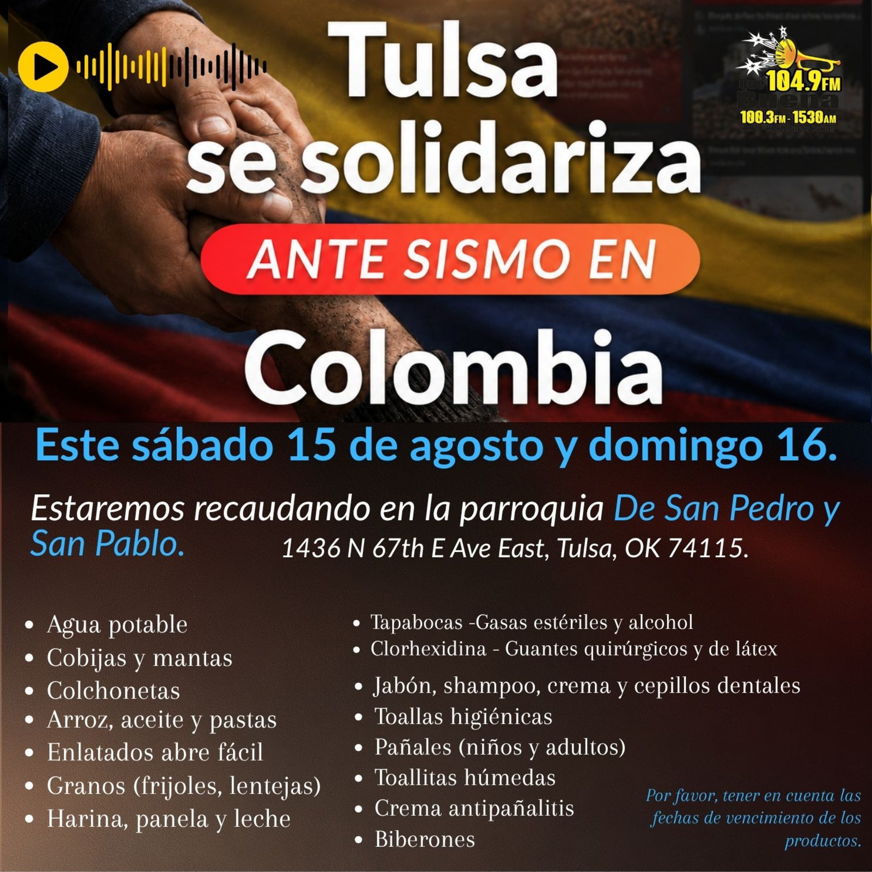 ¡UNIDOS POR COLOMBIA EN TULSA! episode artwork
