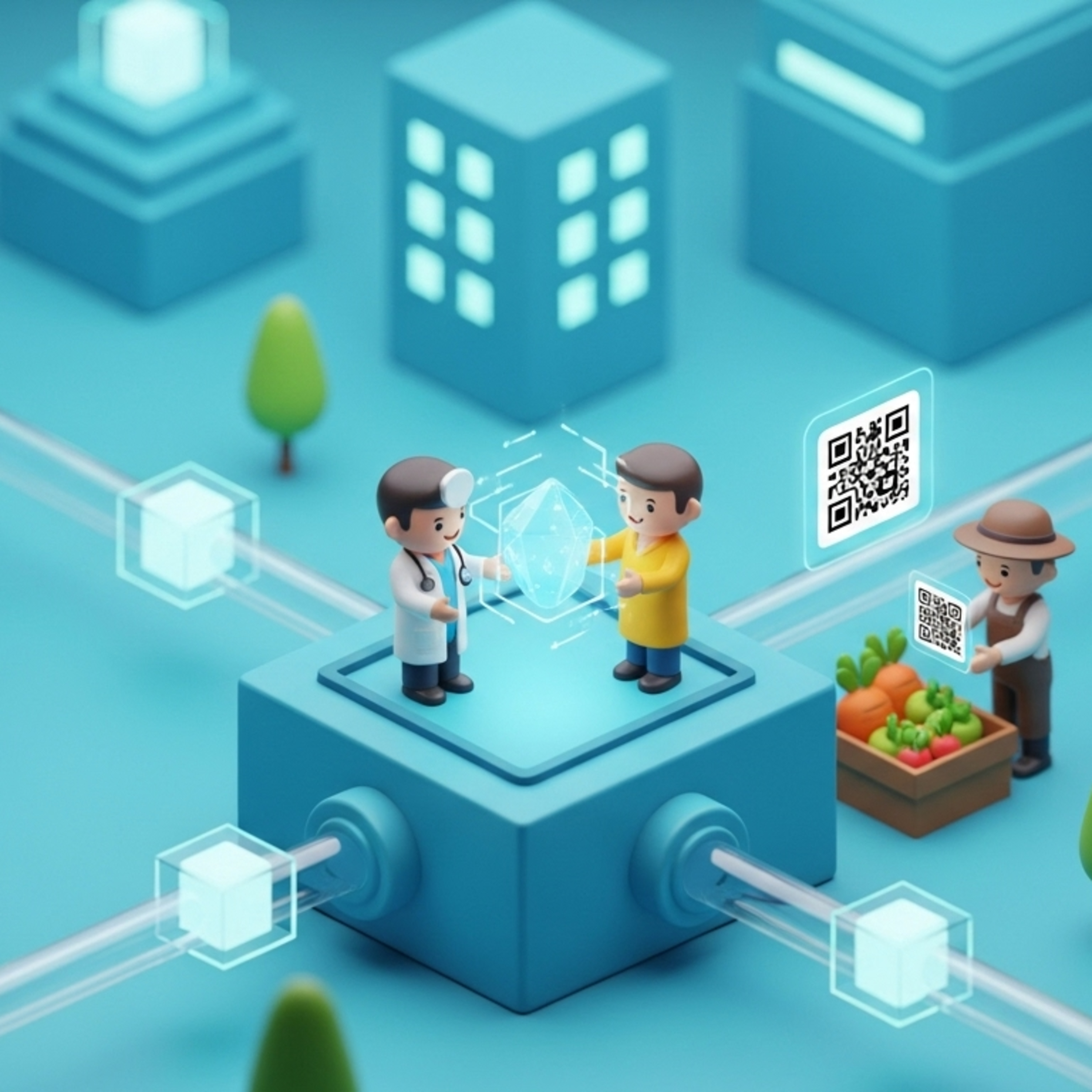 ブロックチェーンは暗号資産だけじゃない!医療、物流、社会インフラを変える新しい信頼の形