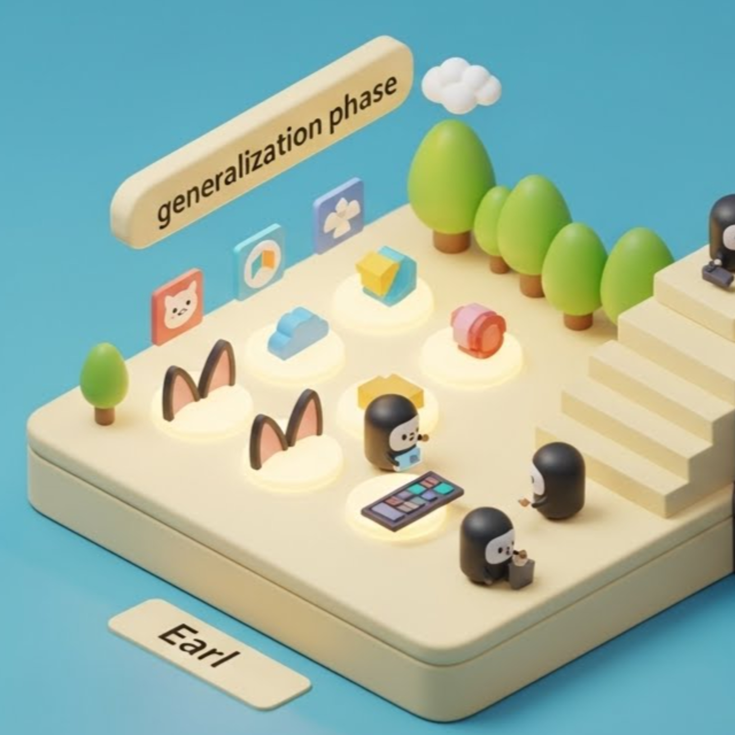 AIが丸暗記しない理由が判明!拡散モデルに隠された二段階学習の秘密とは?