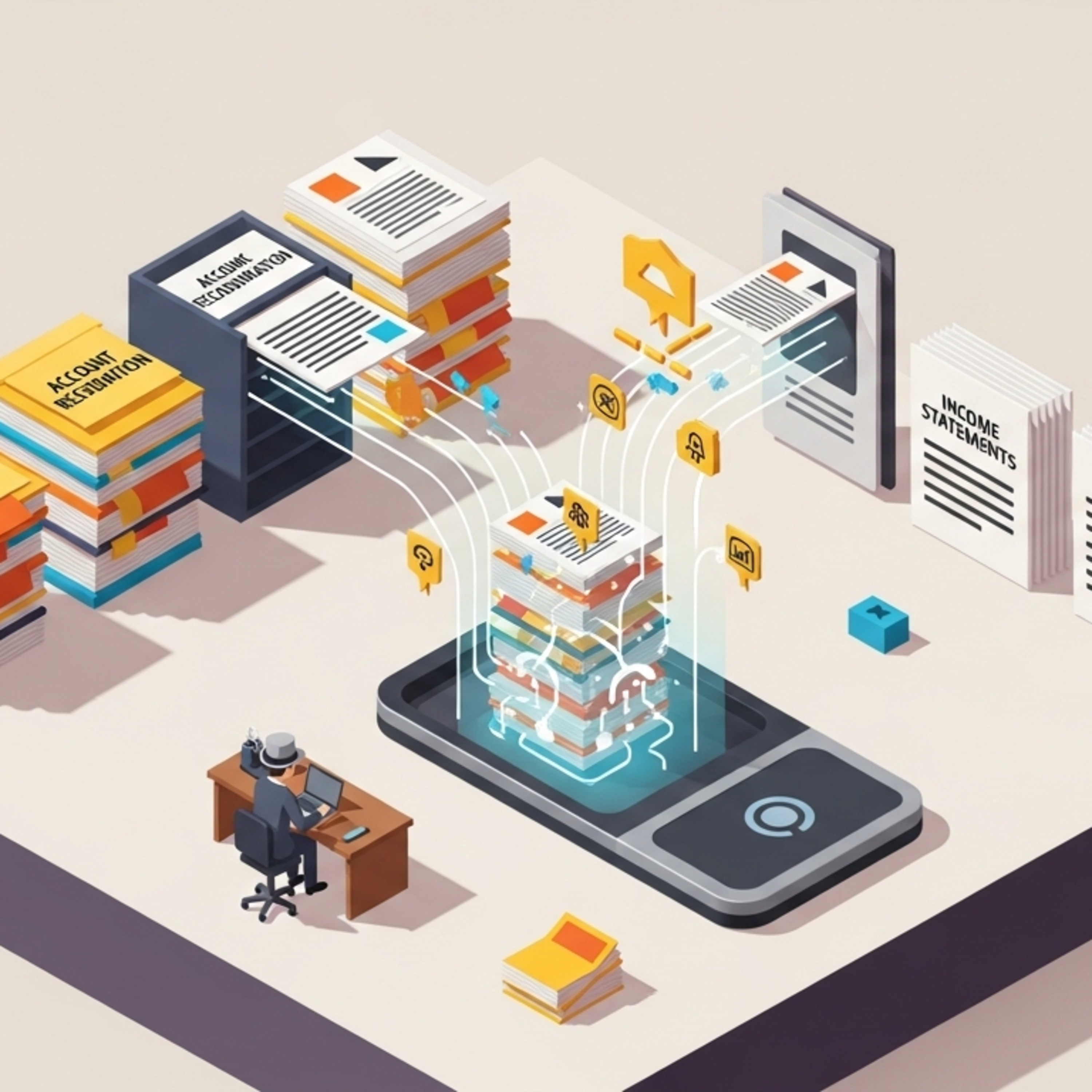 残業地獄から脱出！AIが経理の月次決算を爆速化する方法