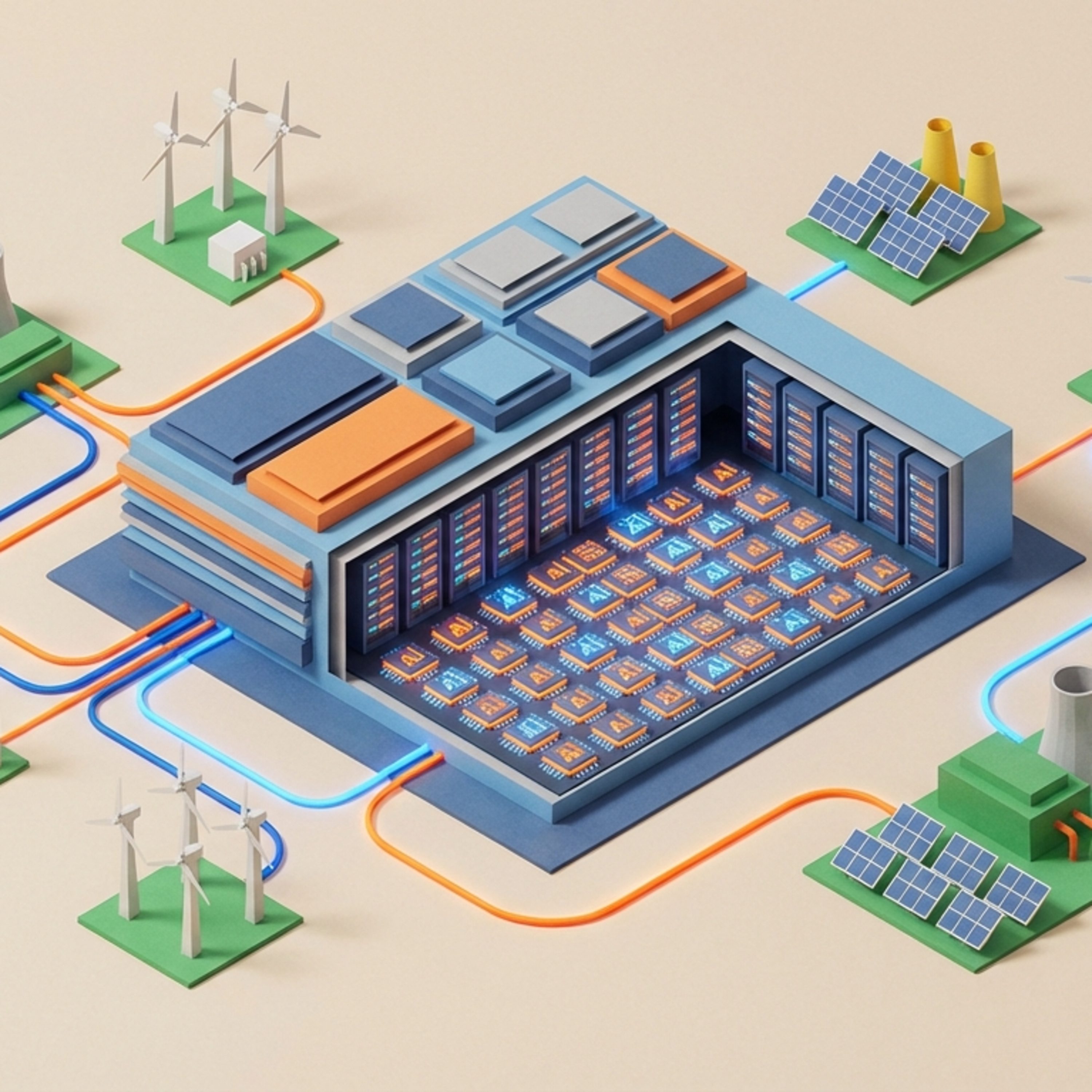 原発3基分の電力をAIにぶち込む?