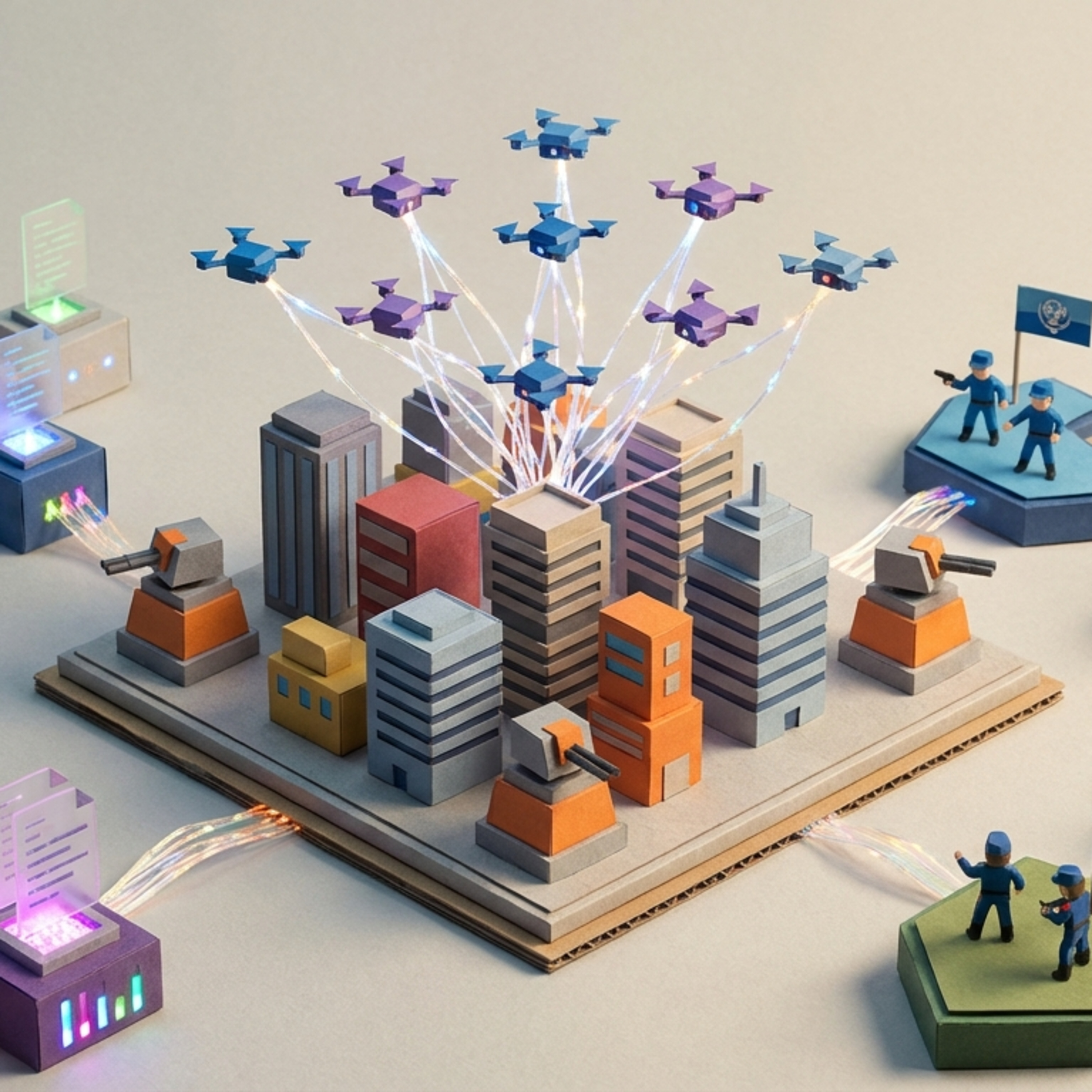 200機のドローンが"群れ"で襲ってくる時代 ── AI兵器競争の最前線で何が起きているのか