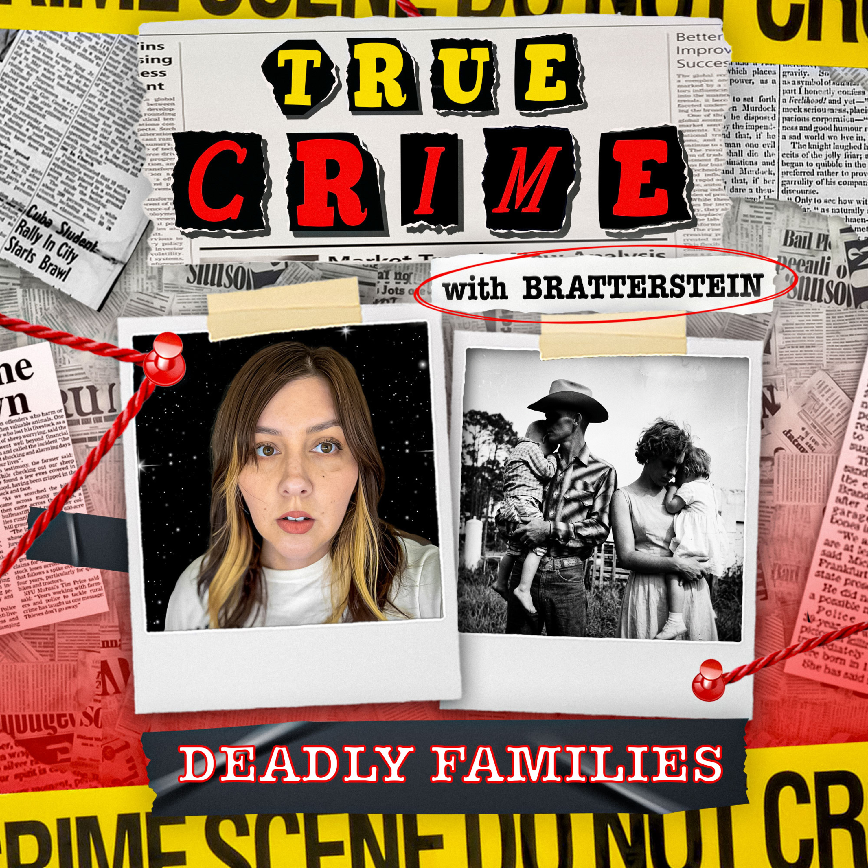 DEADLY FAMILIES : 3 Hours of True Crime artwork