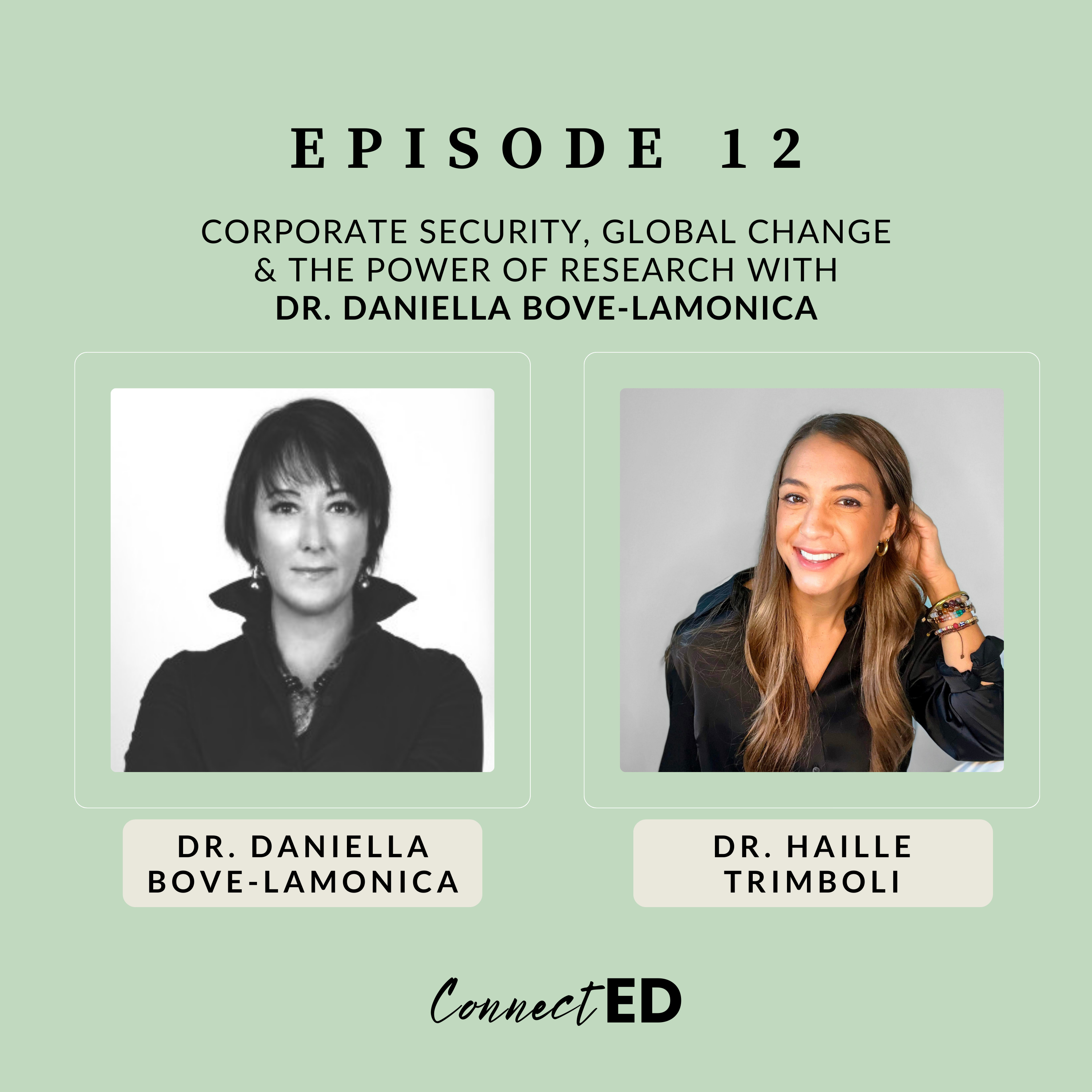Corporate Security, Global Change & the Power of Research with Daniella Bove-LaMonica