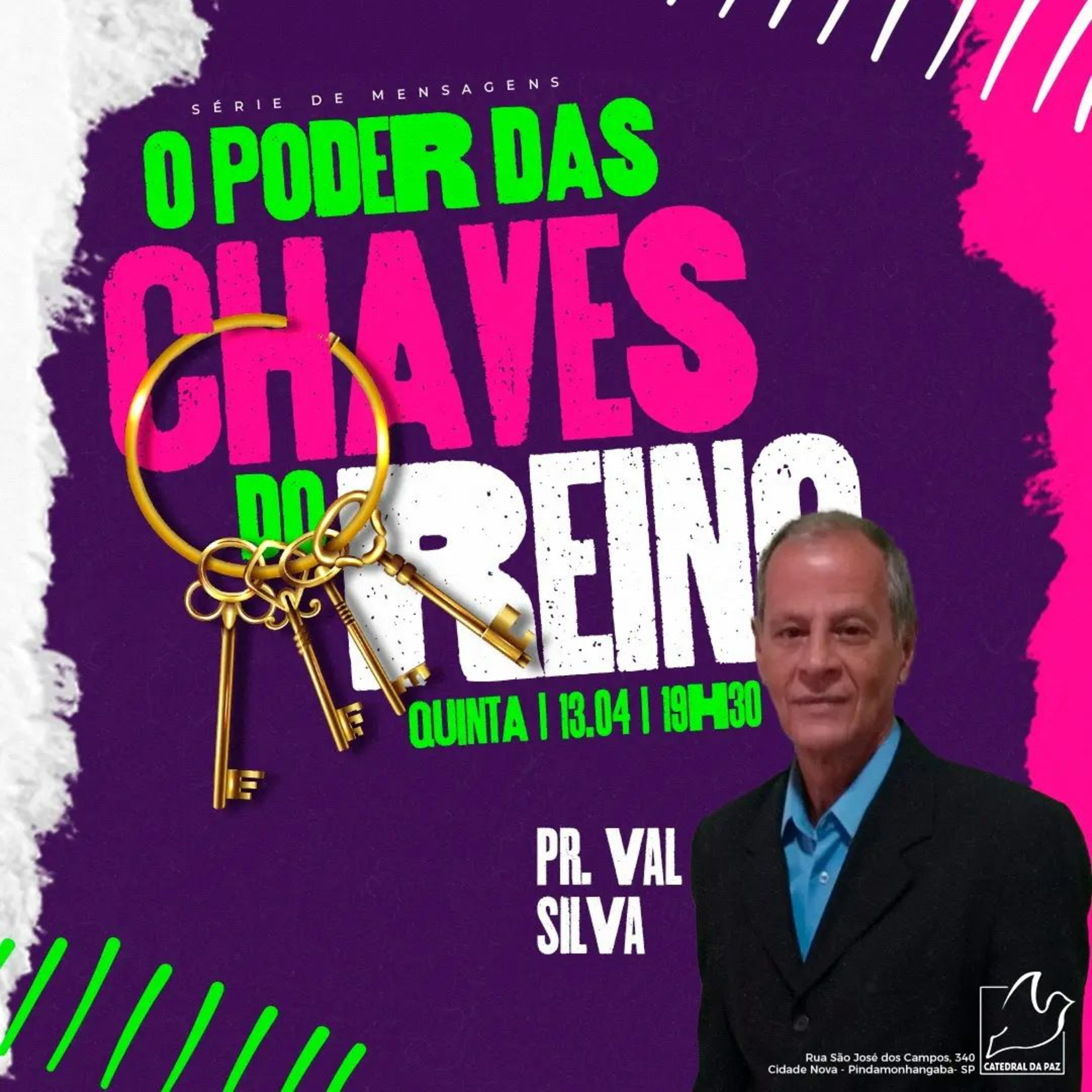 A Chave do Ministério | Pr. Val Silva episode artwork