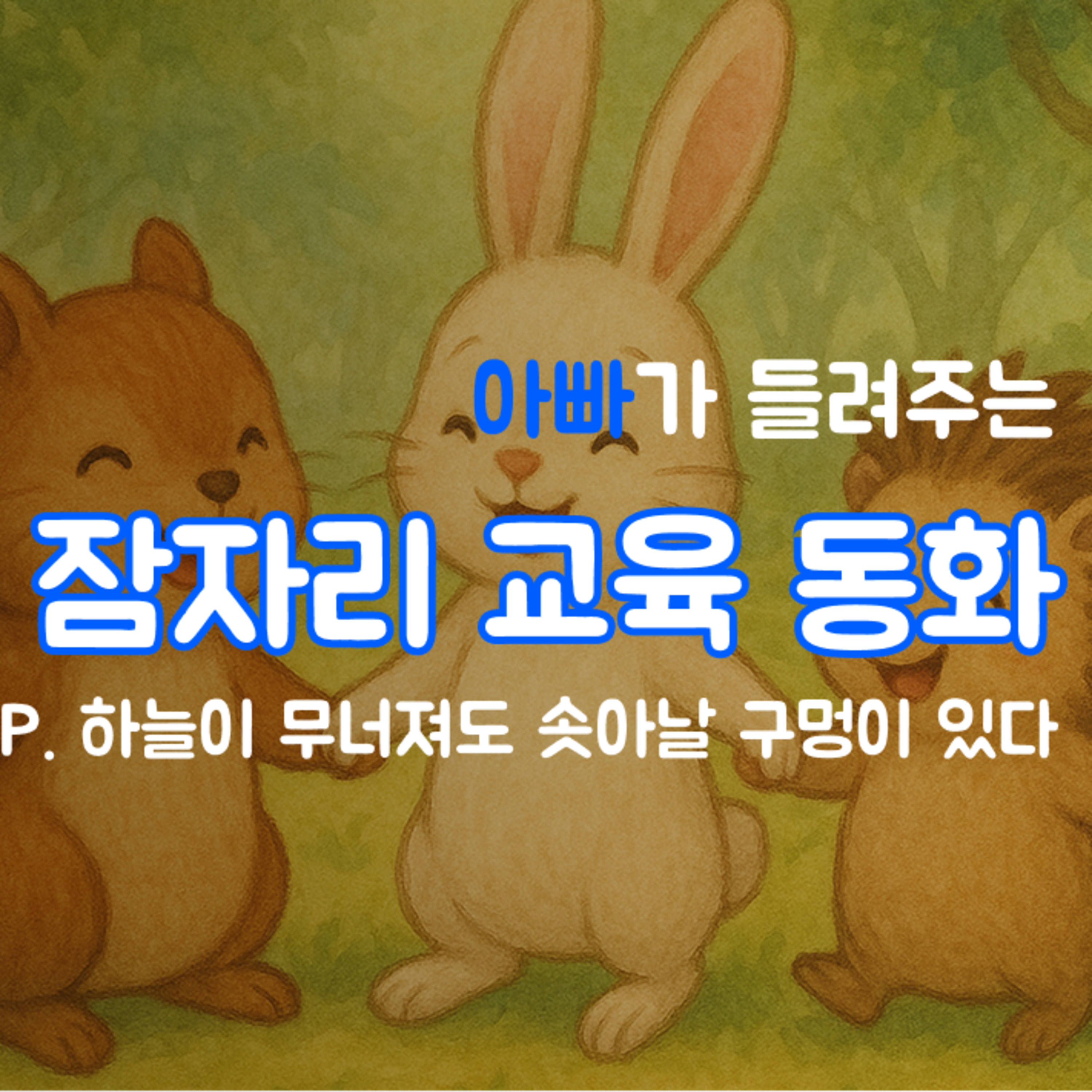 잠자리 교육동화 - 하늘이 무너져도 솟아날 구멍이 있다 episode artwork