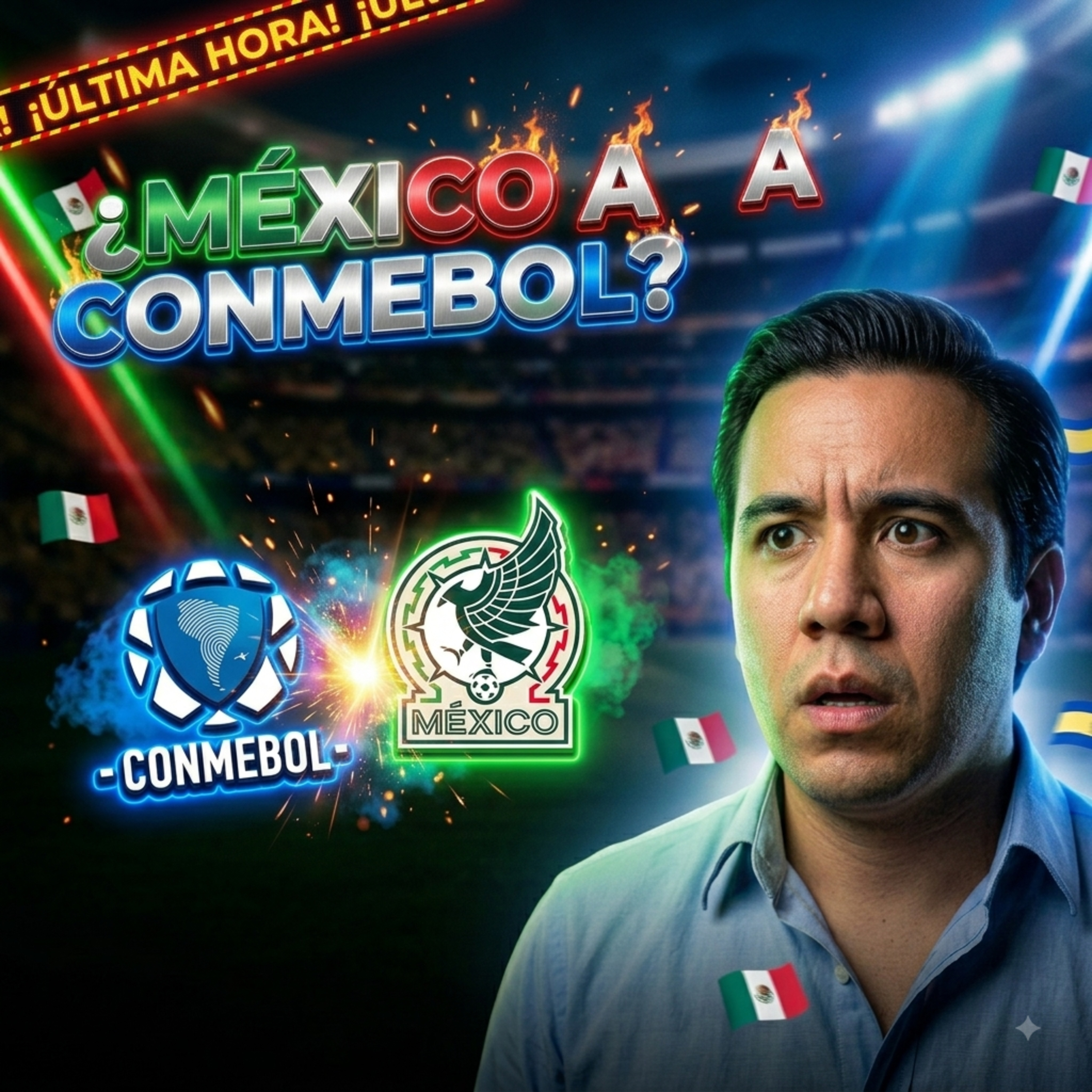 ¿México a la Conmebol? Lo que pasaría con el Tri ⚽ episode artwork