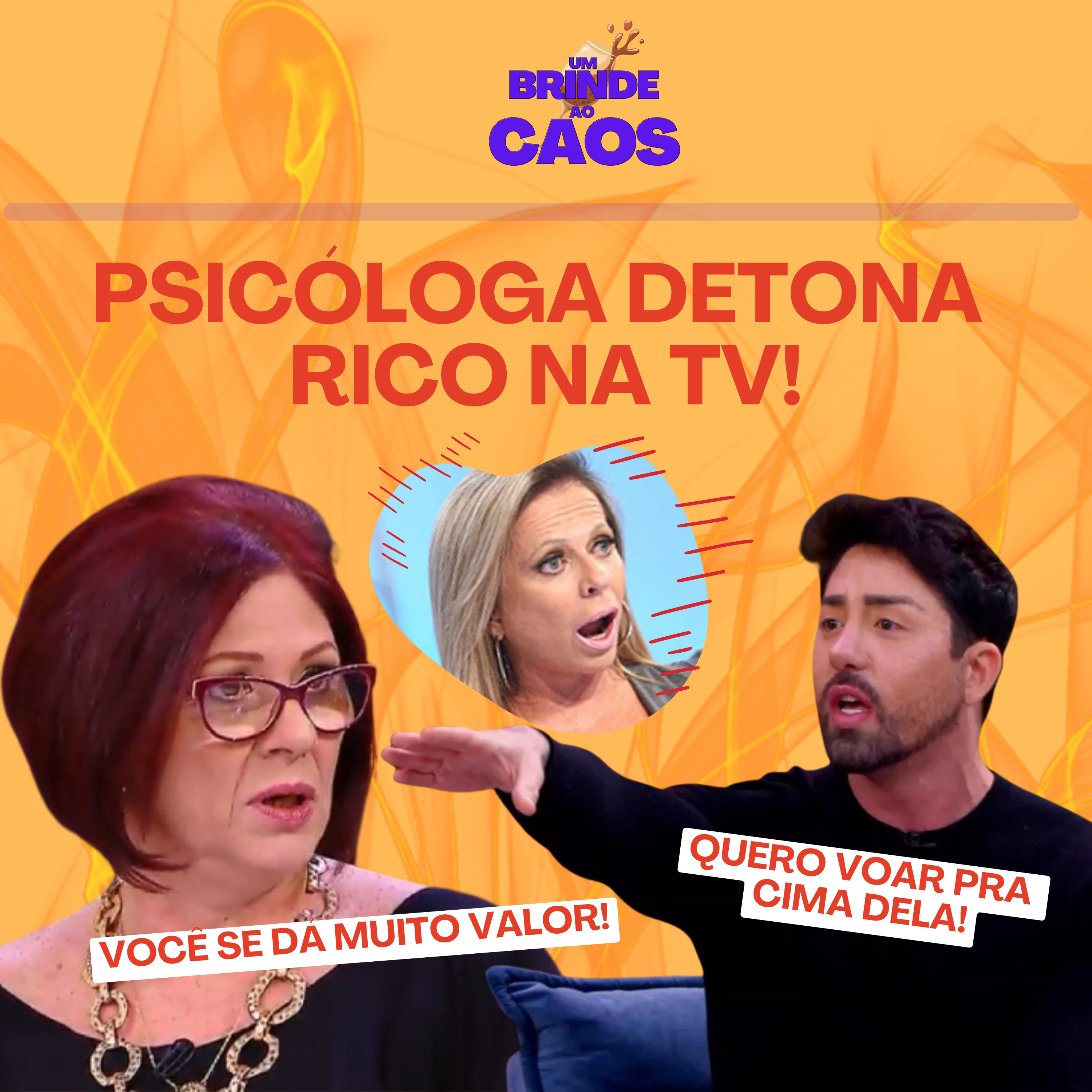 Rico Melquiades surta e leva bronca no Casos de Família 🔥 episode artwork