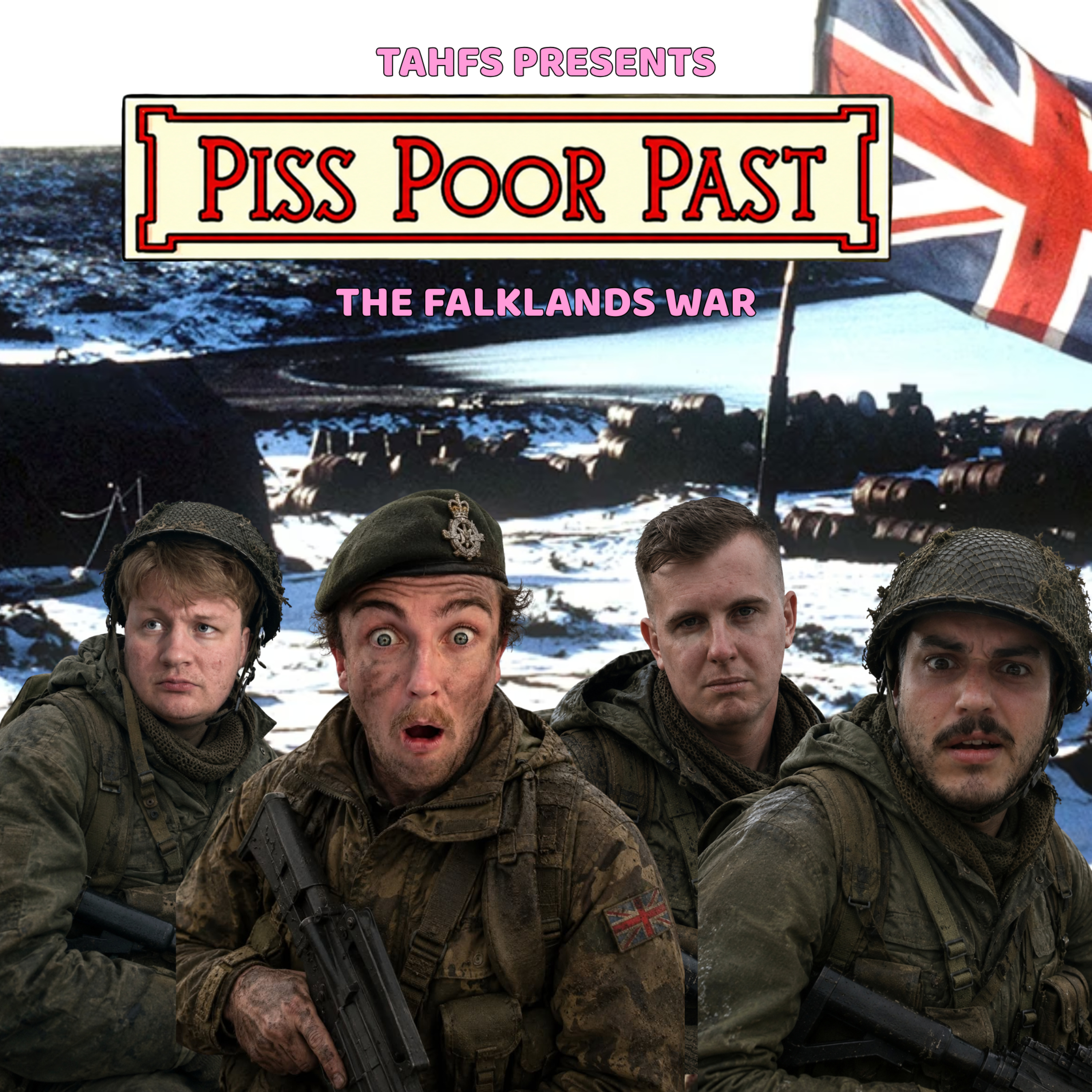 83 - Piss Poor Past | The Falklands War | Argentina Have Taken Didcot and Skelmersdale's Love Child episode artwork