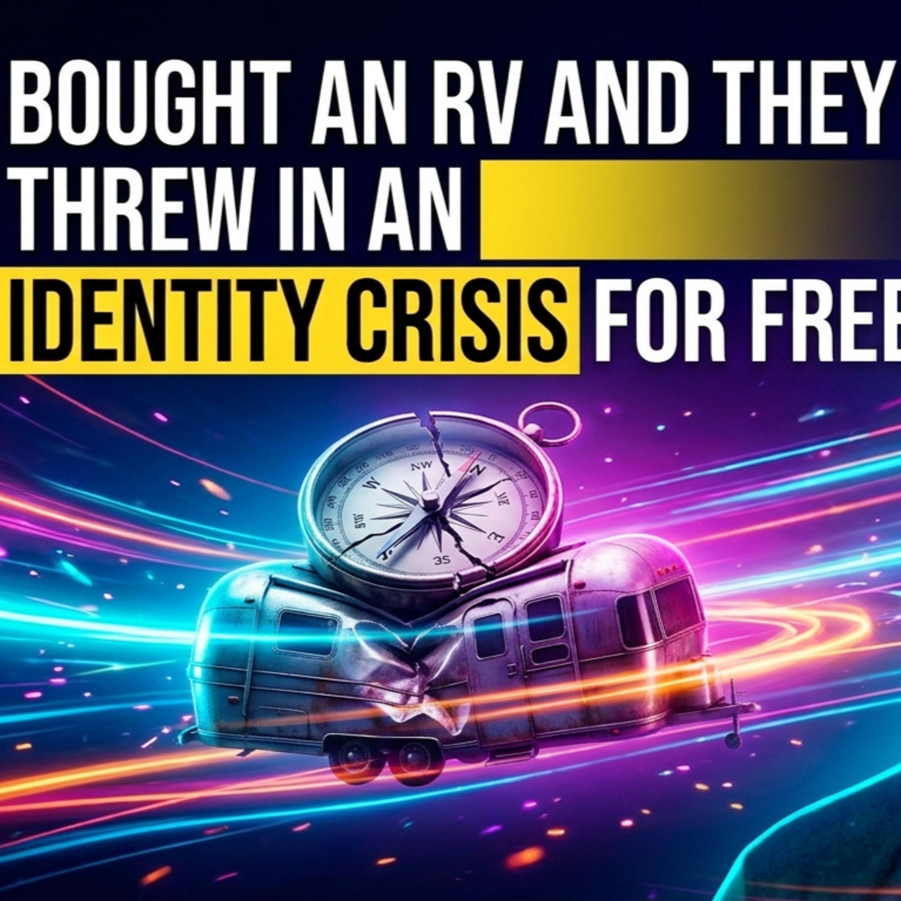 Bought an RV and they three in an identity crisis or free!