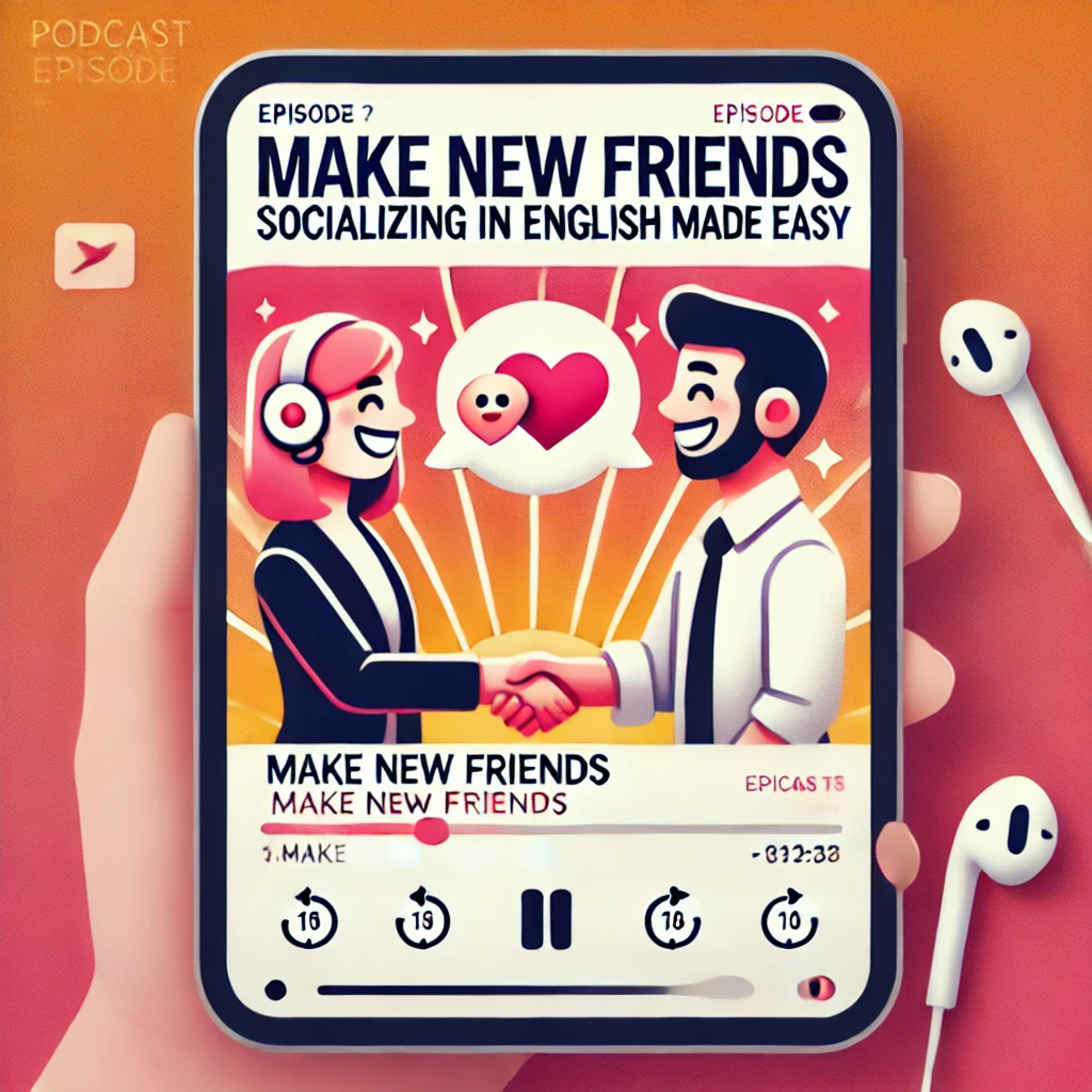 Makes New Friends: Socializing in English Made Easy