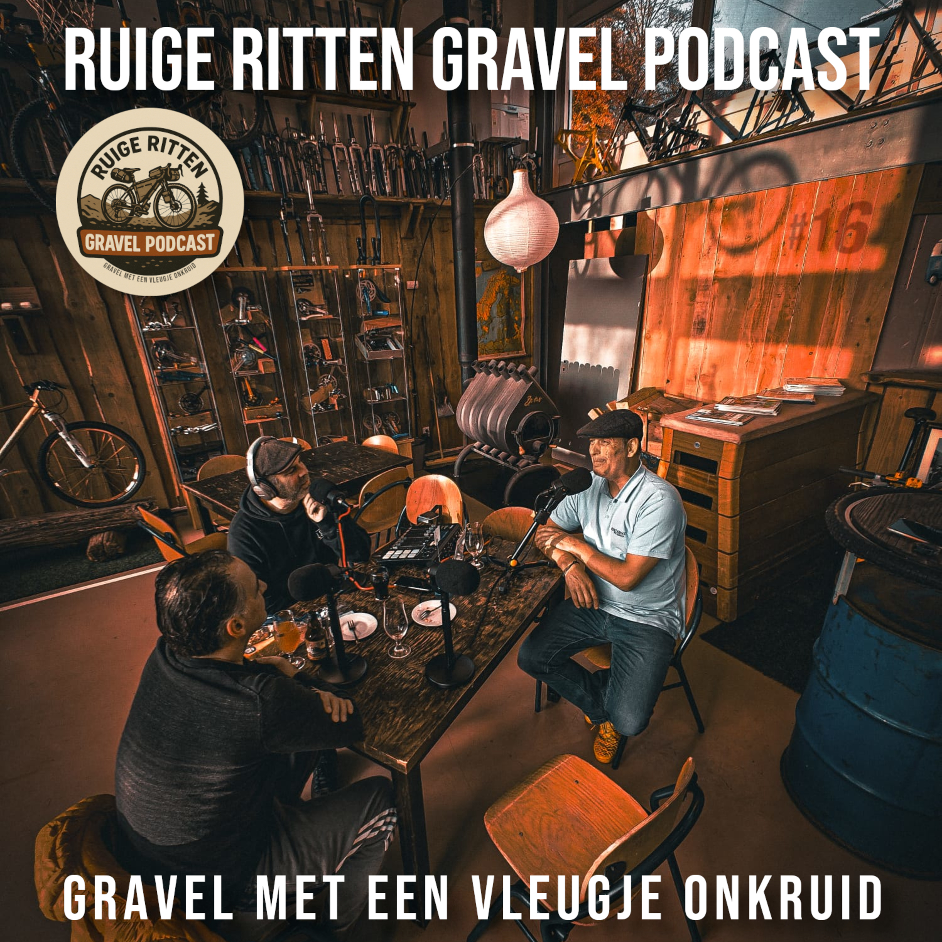 Mountainbike Museum, Vette Gravel Clinic met de Gravelracer en Arjan heeft eindelijk de Wolf gespot. episode artwork