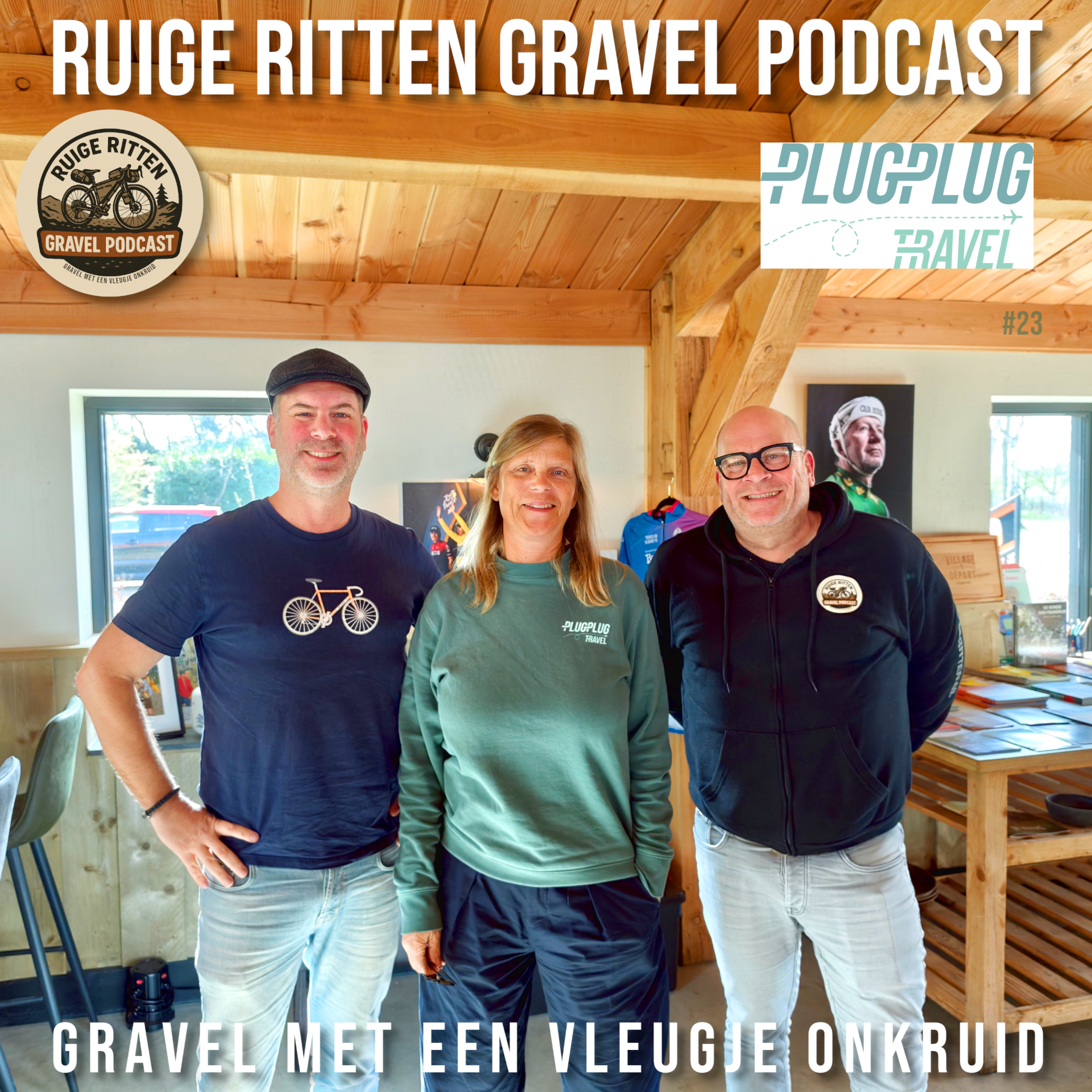 #23 Wereldwijd op Twee Wielen: Heidi over Plug Plug Travel & Gravel 🎙️🚴‍♂️ episode artwork