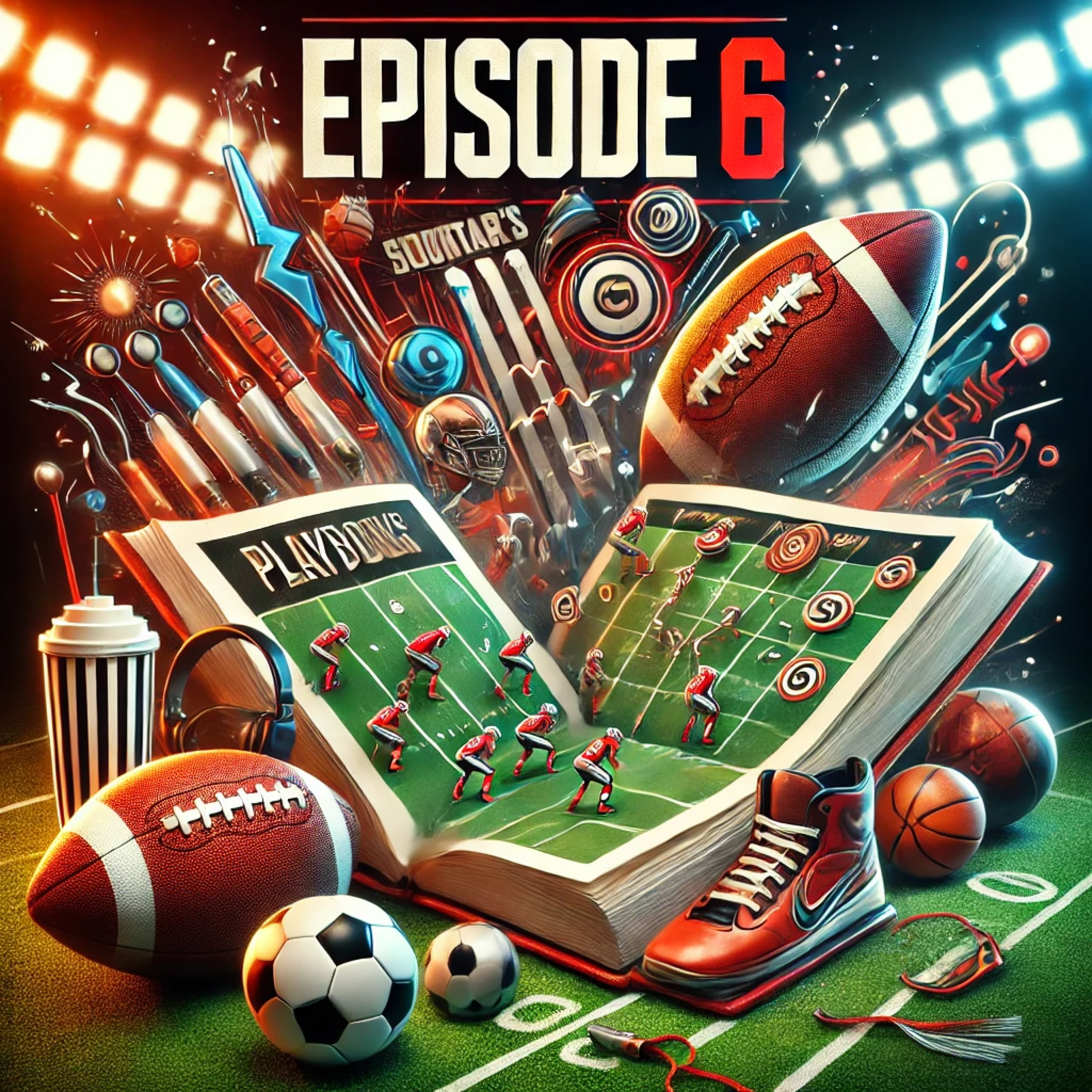 Week 6: Sports New on NCAA Football and Basketball, NFL, NBA, and F1. Bonus: GOATs of Every Sport episode artwork