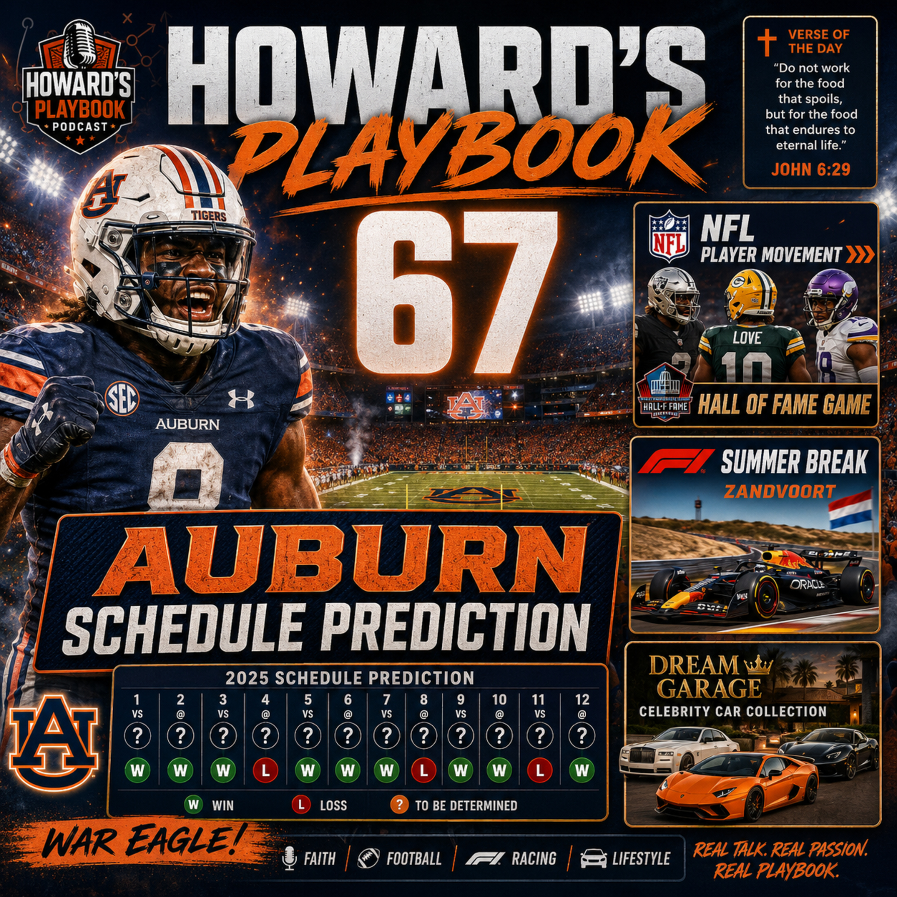 "Back at Auburn, Back on the Mic | Ep. 67" episode artwork