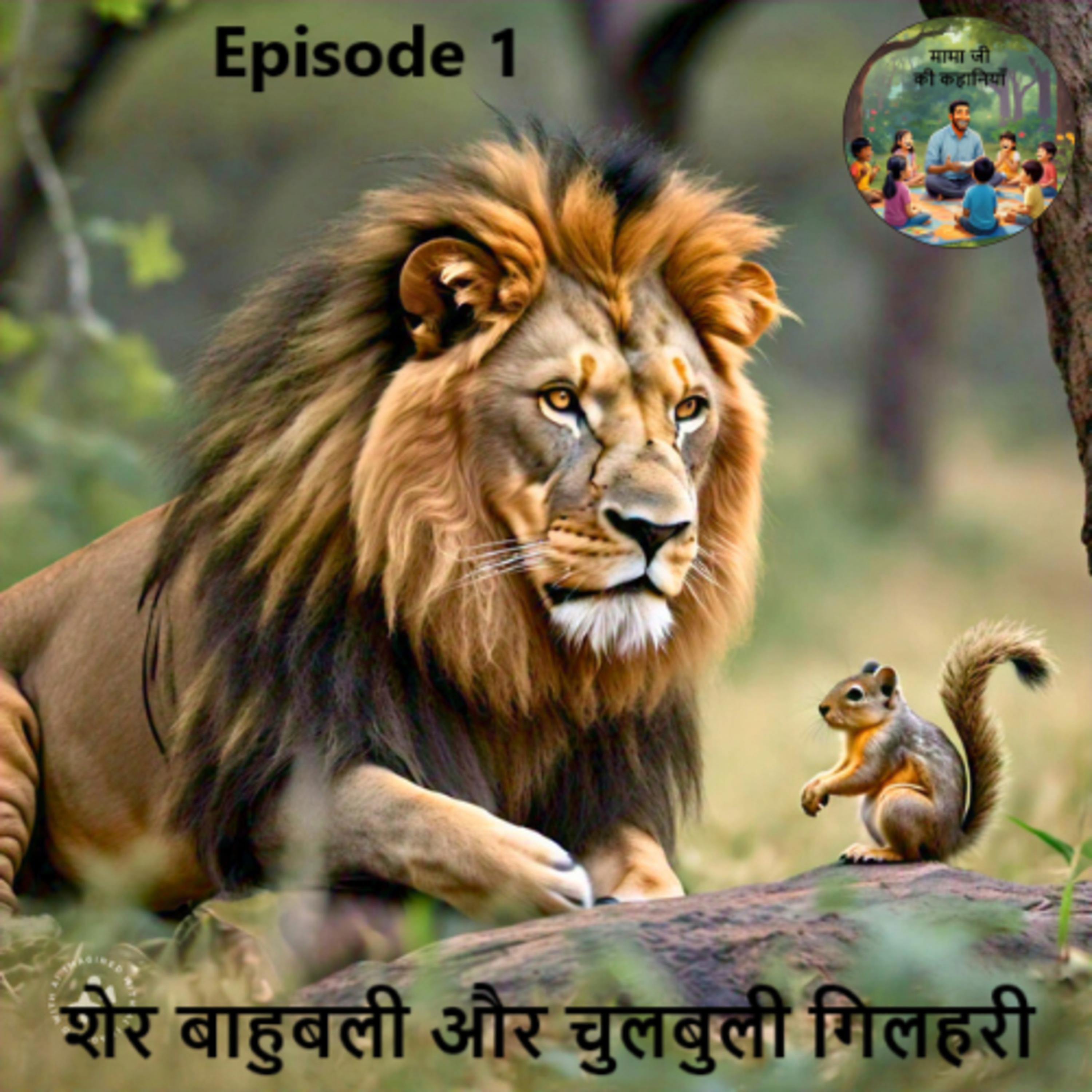 Episode 1: Mighty Lion and Naughty Squirrel episode artwork
