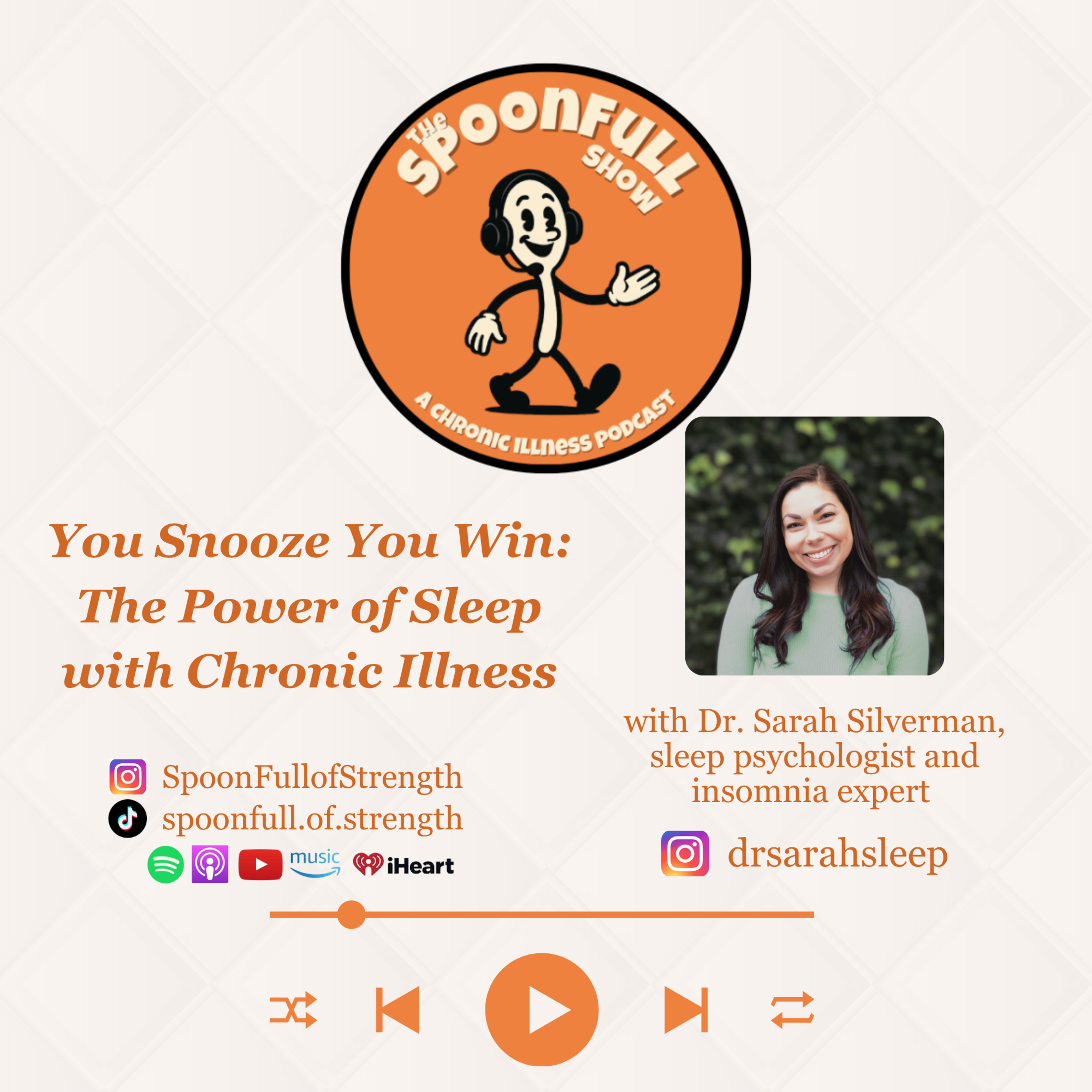 Ep. 70: You Snooze You Win: The Power of Sleep with Chronic Illness episode artwork