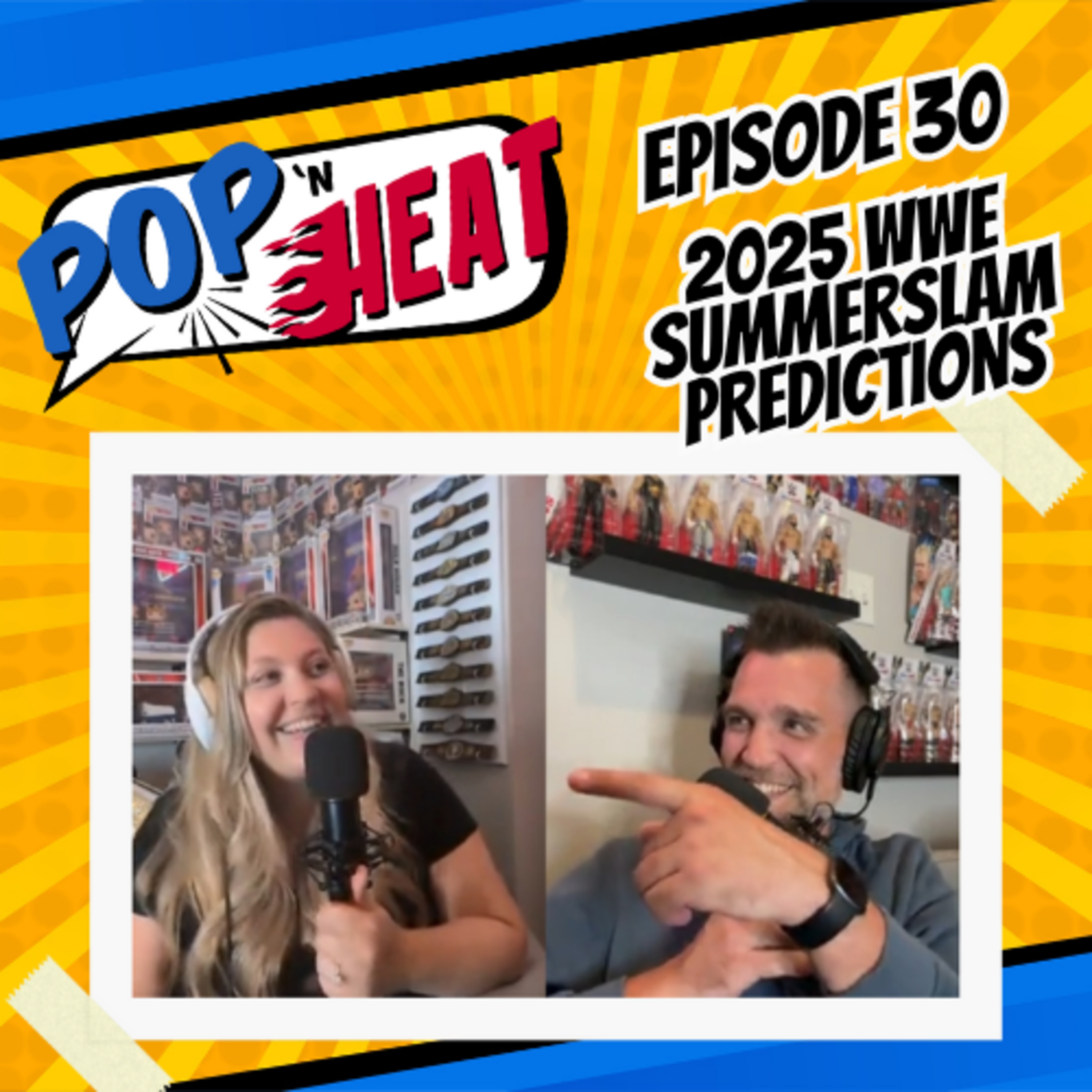 Pop 'n Heat | Episode 30: Summerslam Predictions, Hulk Hogan & "Unreal" Review