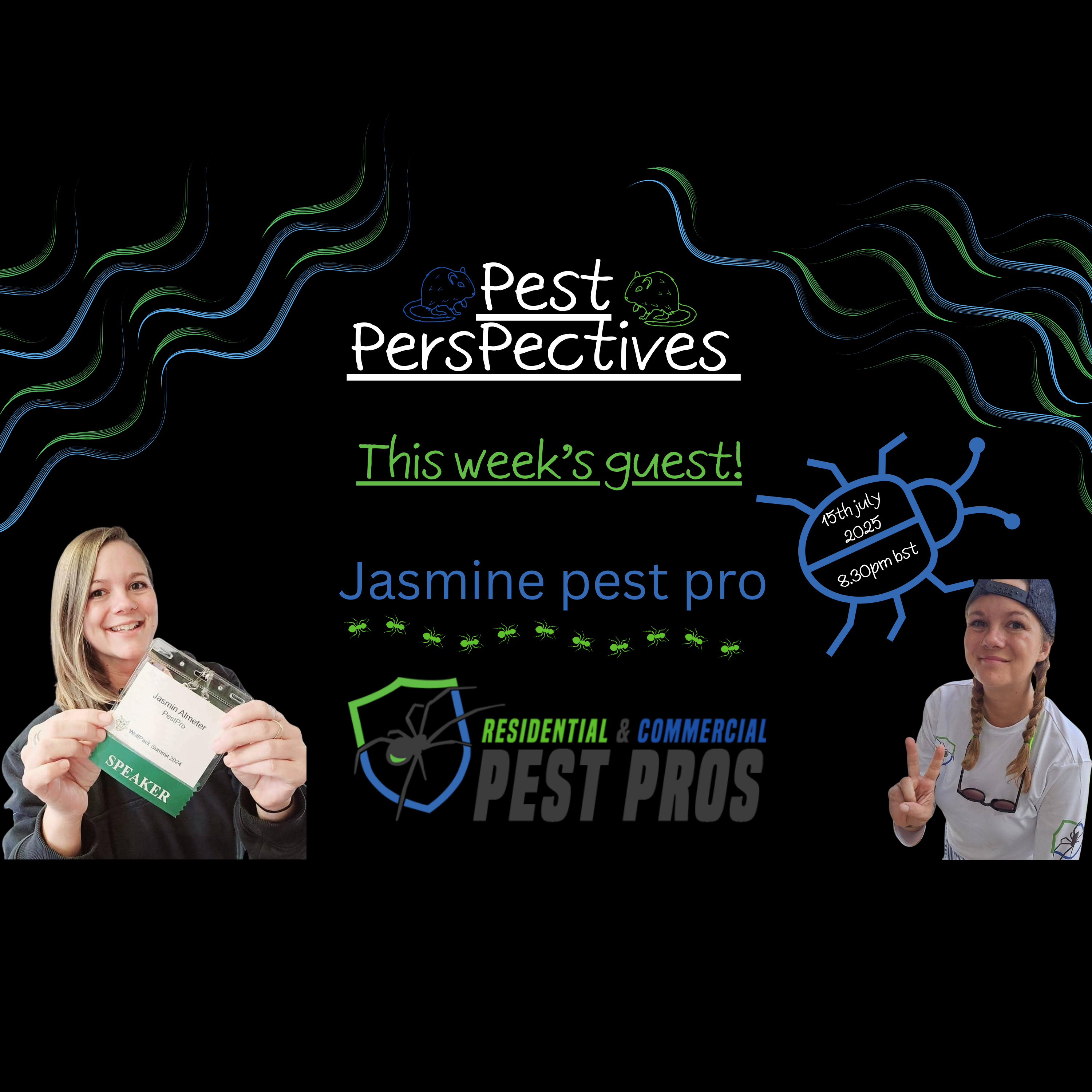 Pest perspectives EP 24 - Jasmine Pest Pro - R & C  Pest Pros episode artwork