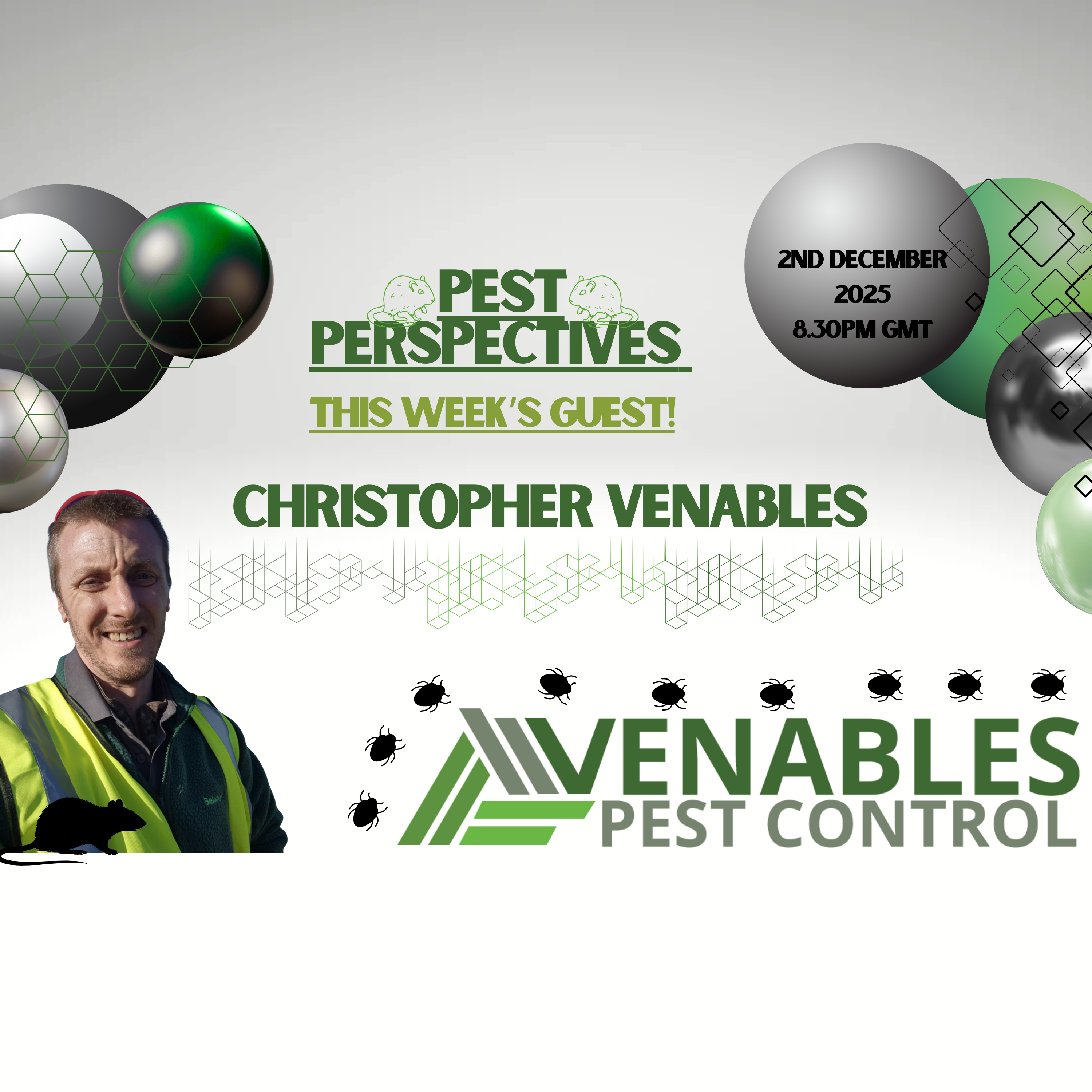 Pest perspectives EP 44 - Christopher venables - Venables Pest Control episode artwork