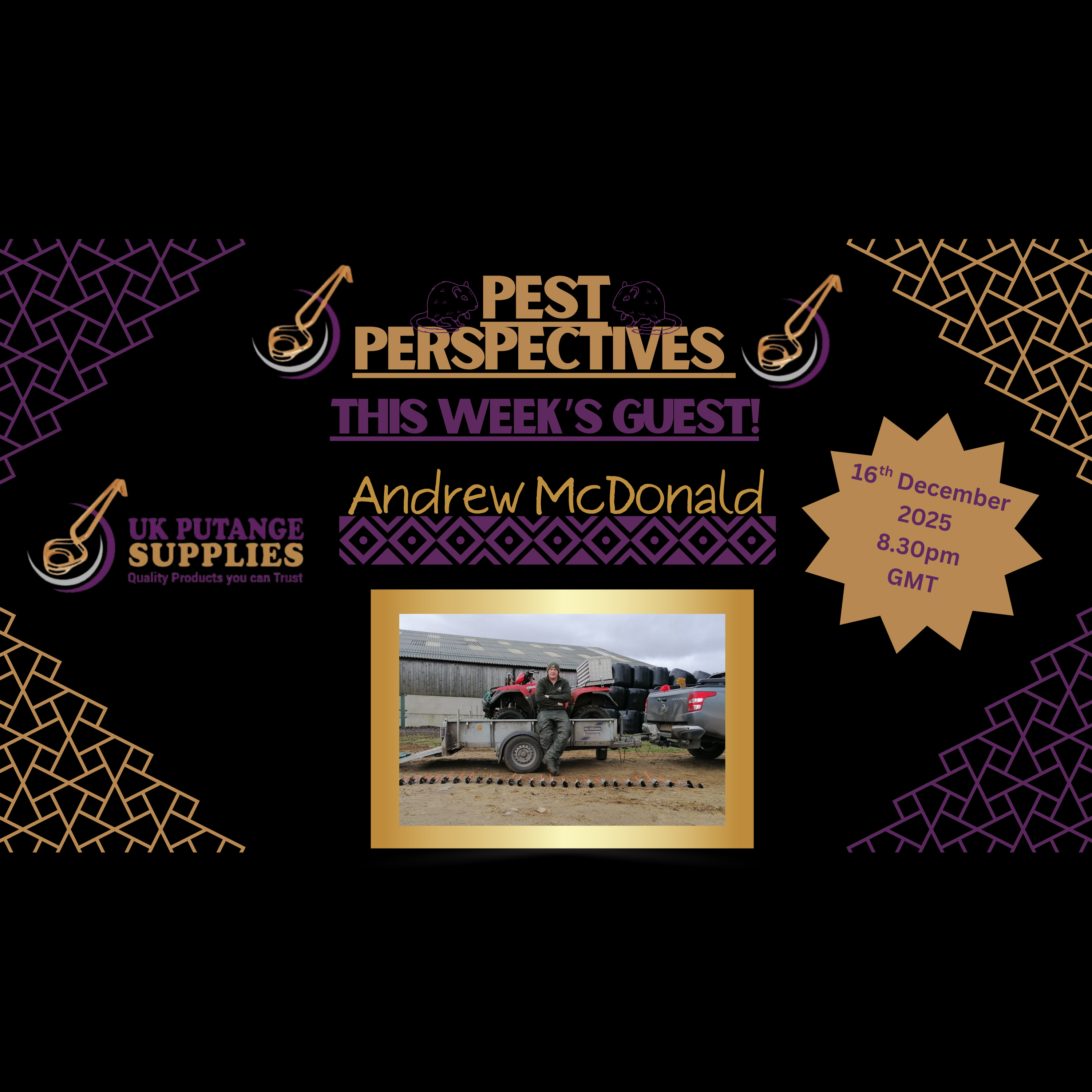 Pest perspectives EP 46 -Andrew mcdonald - uk putange supplies.