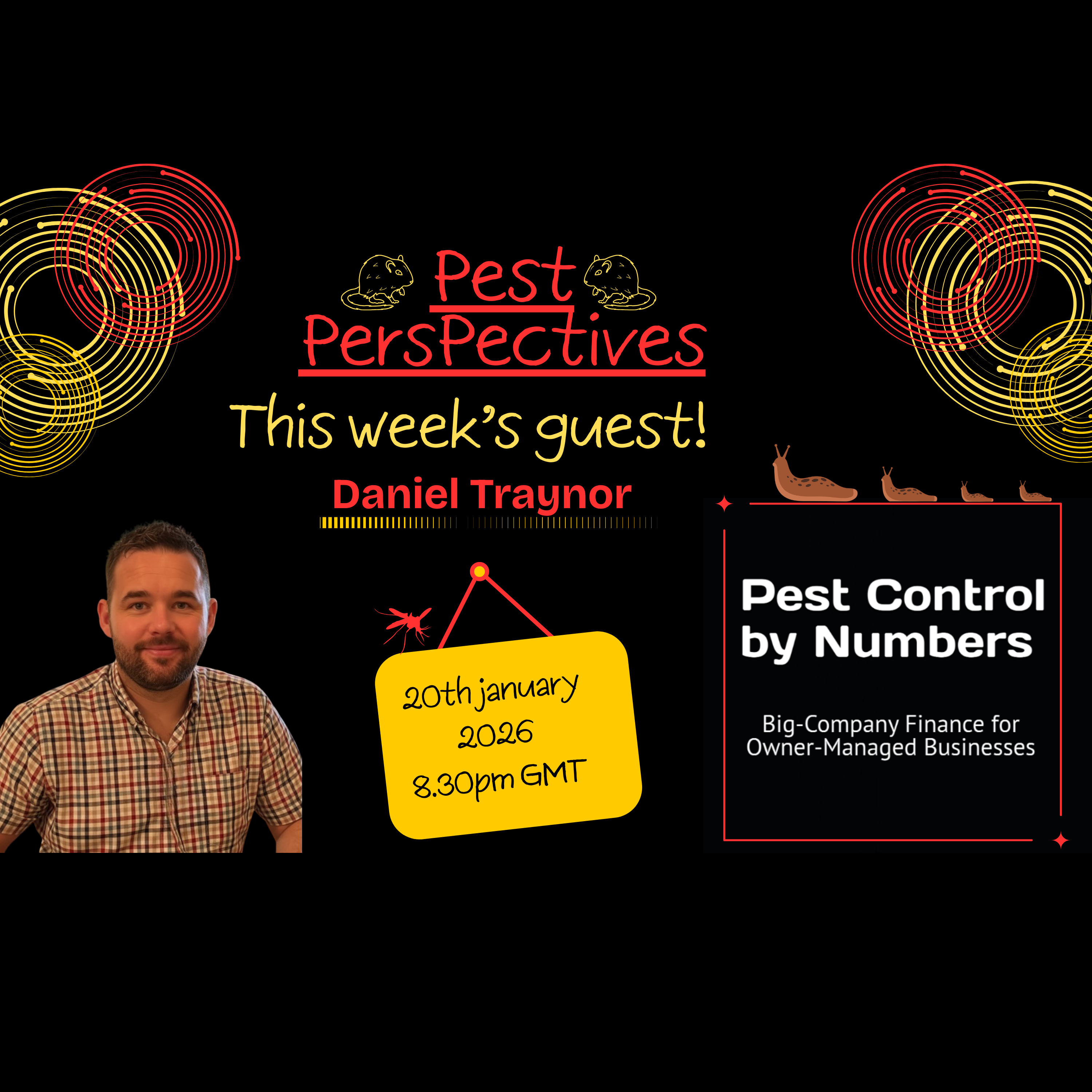 Pest perspectives EP 49 - Dan Traynor - Pest control by numbers! episode artwork