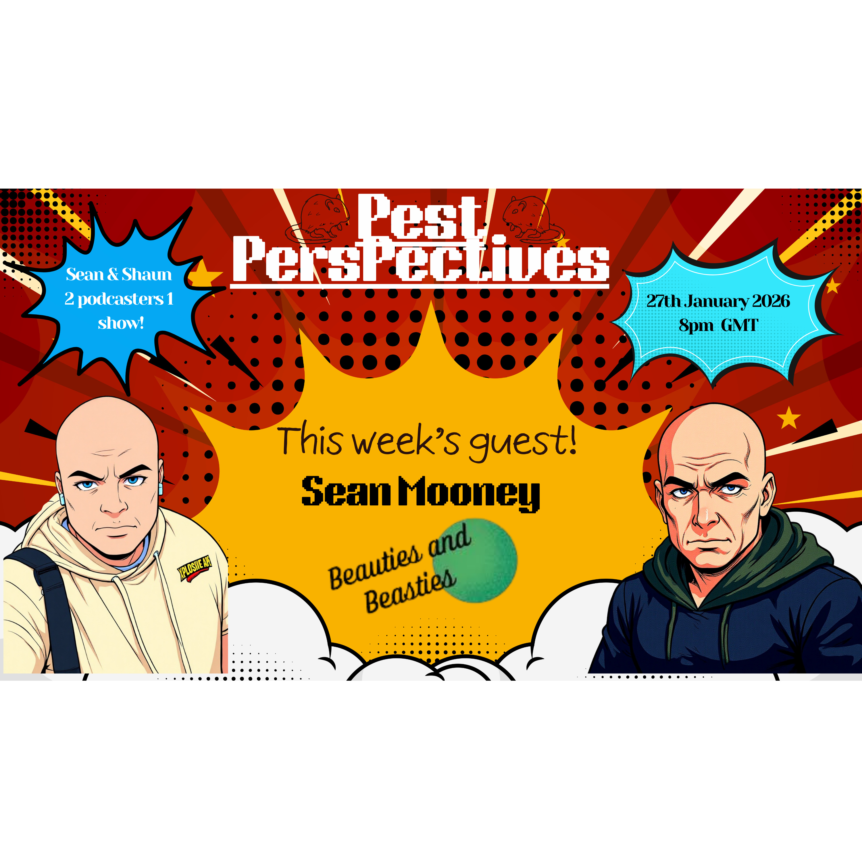 Pest perspectives EP 50 - Sean Mooney - pest control talk! episode artwork