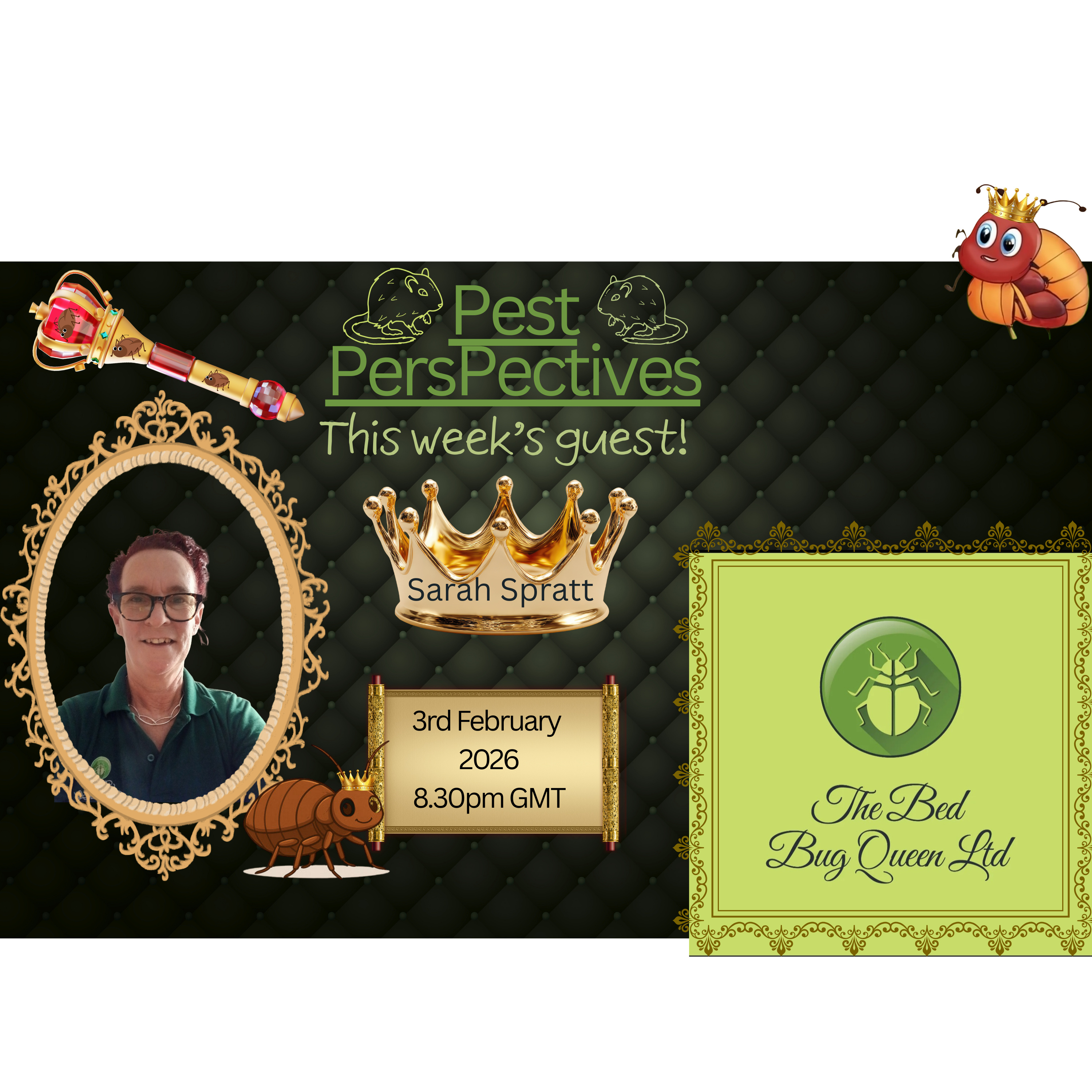 Pest Perspectives Podcast EP 51 - Bed Bug Queen! episode artwork