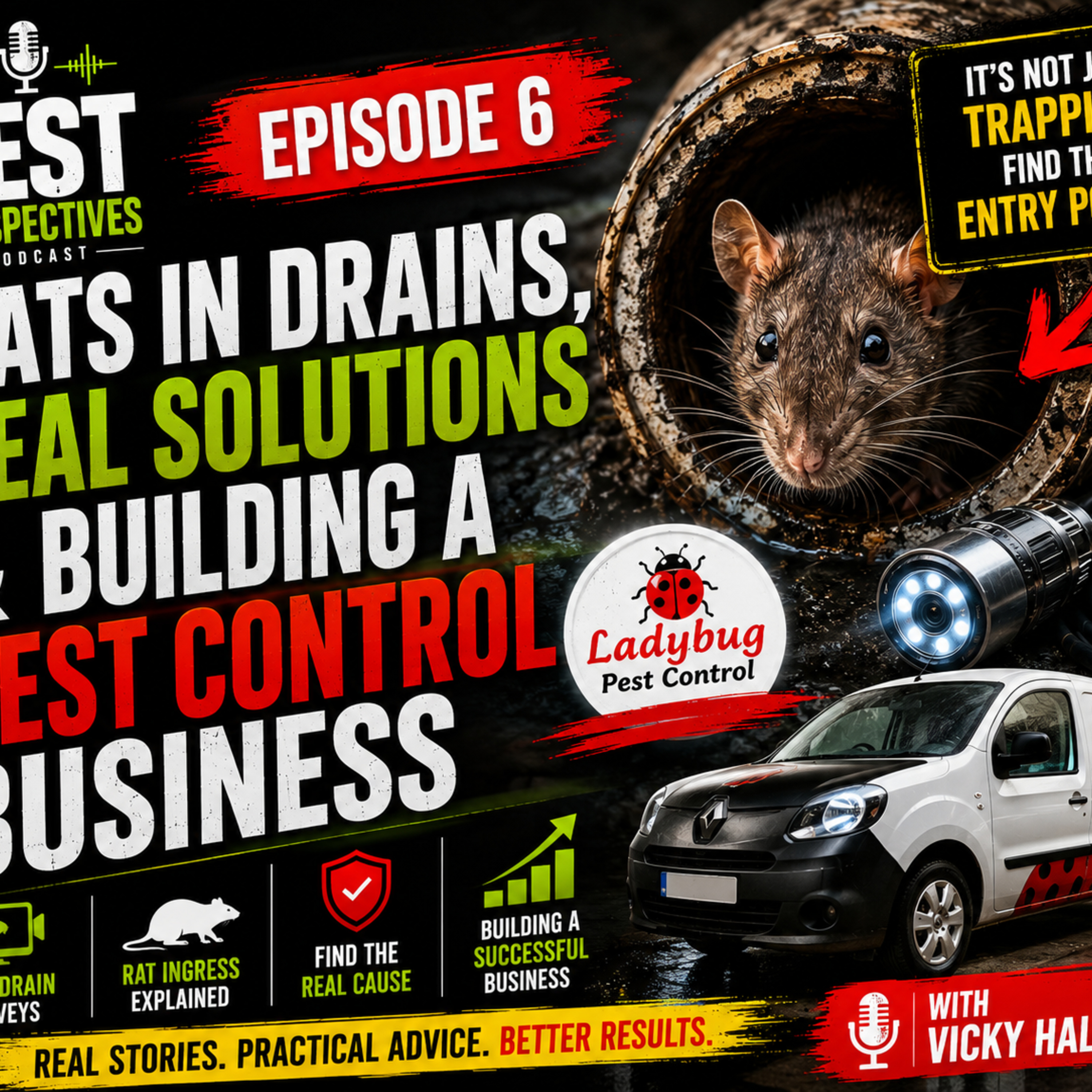 Building a Pest Control Business, Rats in Drains & Women in the Industry | Vicky Hall