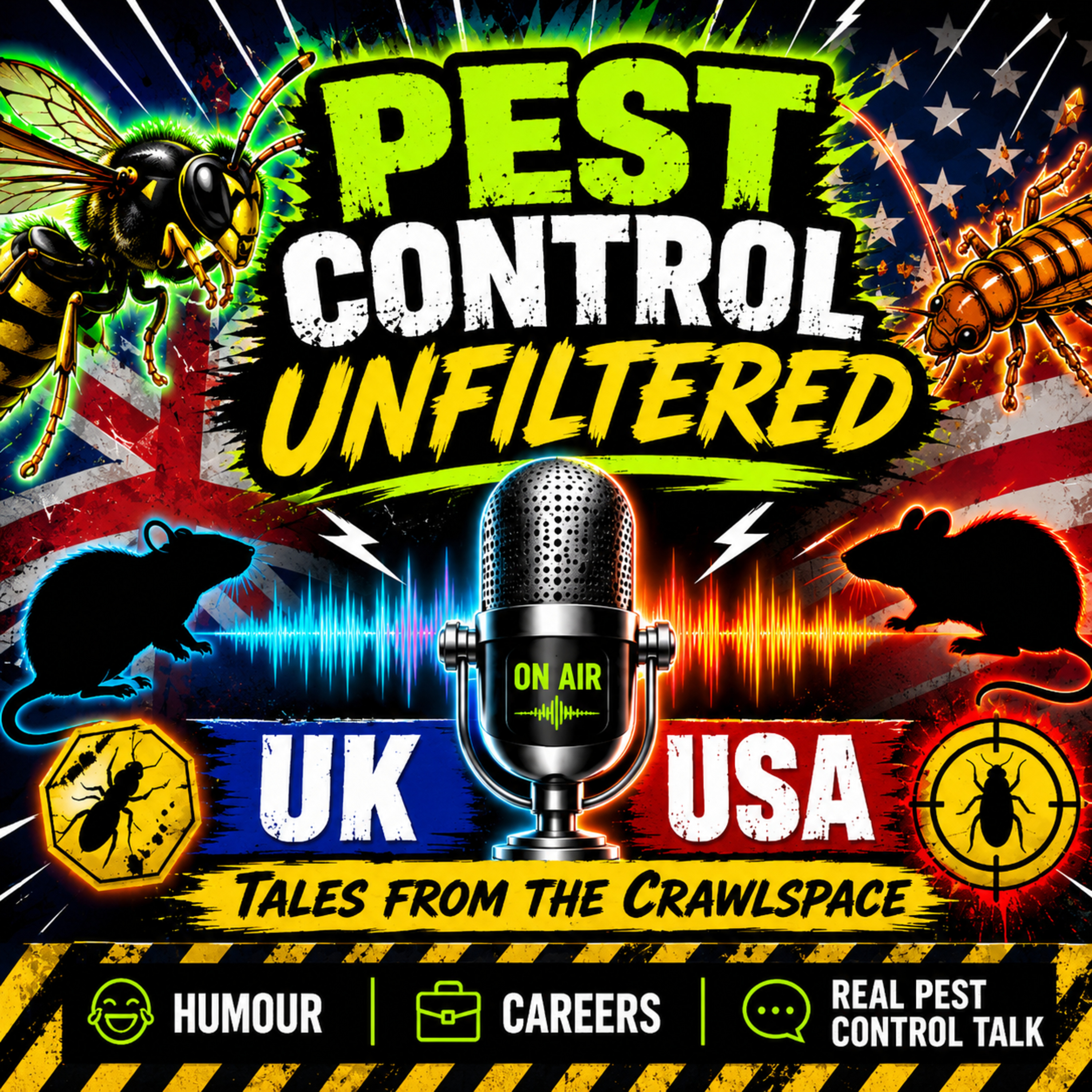 Pest Control Unfiltered: Industry Humour, Career Stories & UK vs USA Pest Management