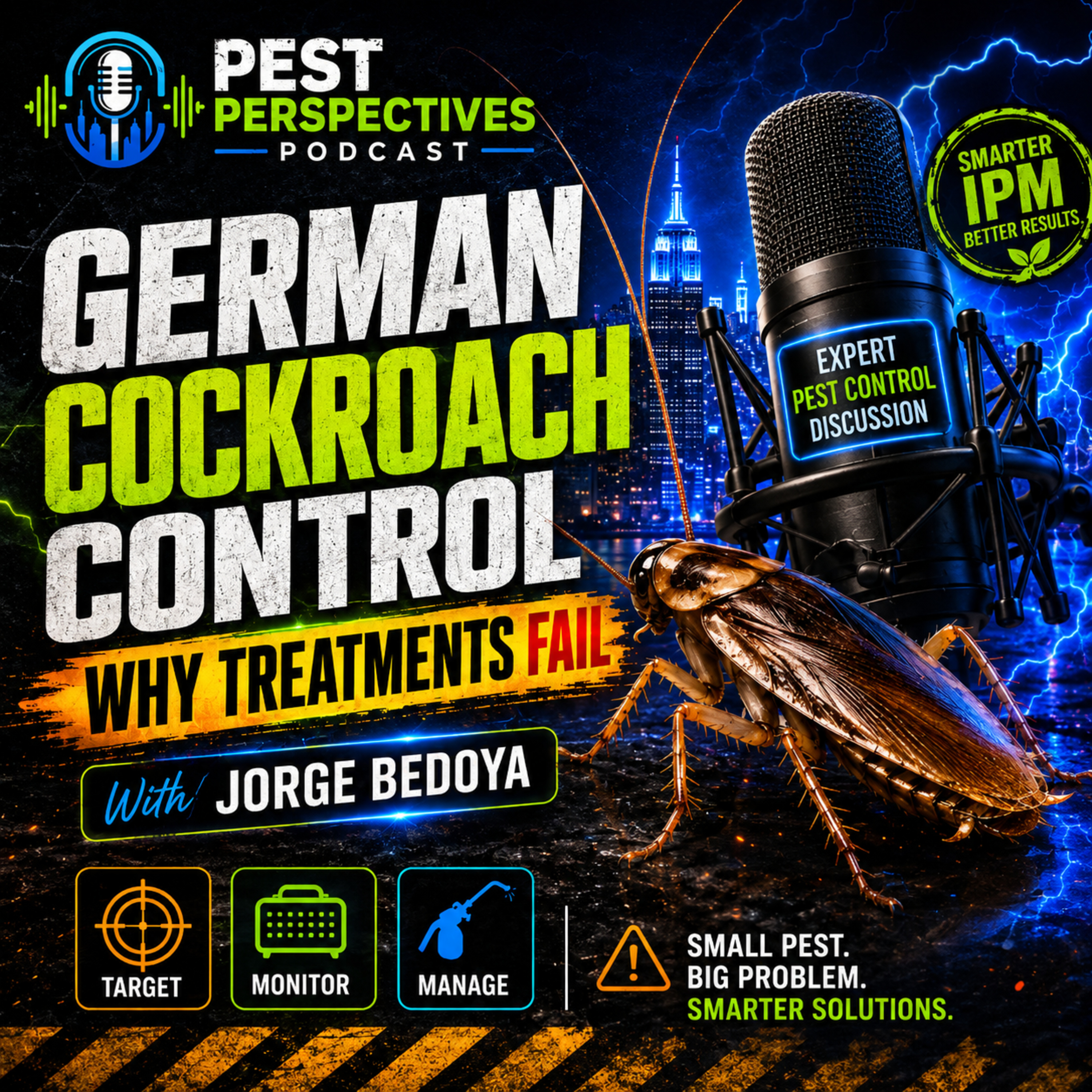 Why German Cockroach Treatments Fail: Smarter Control with Jorge Bedoya