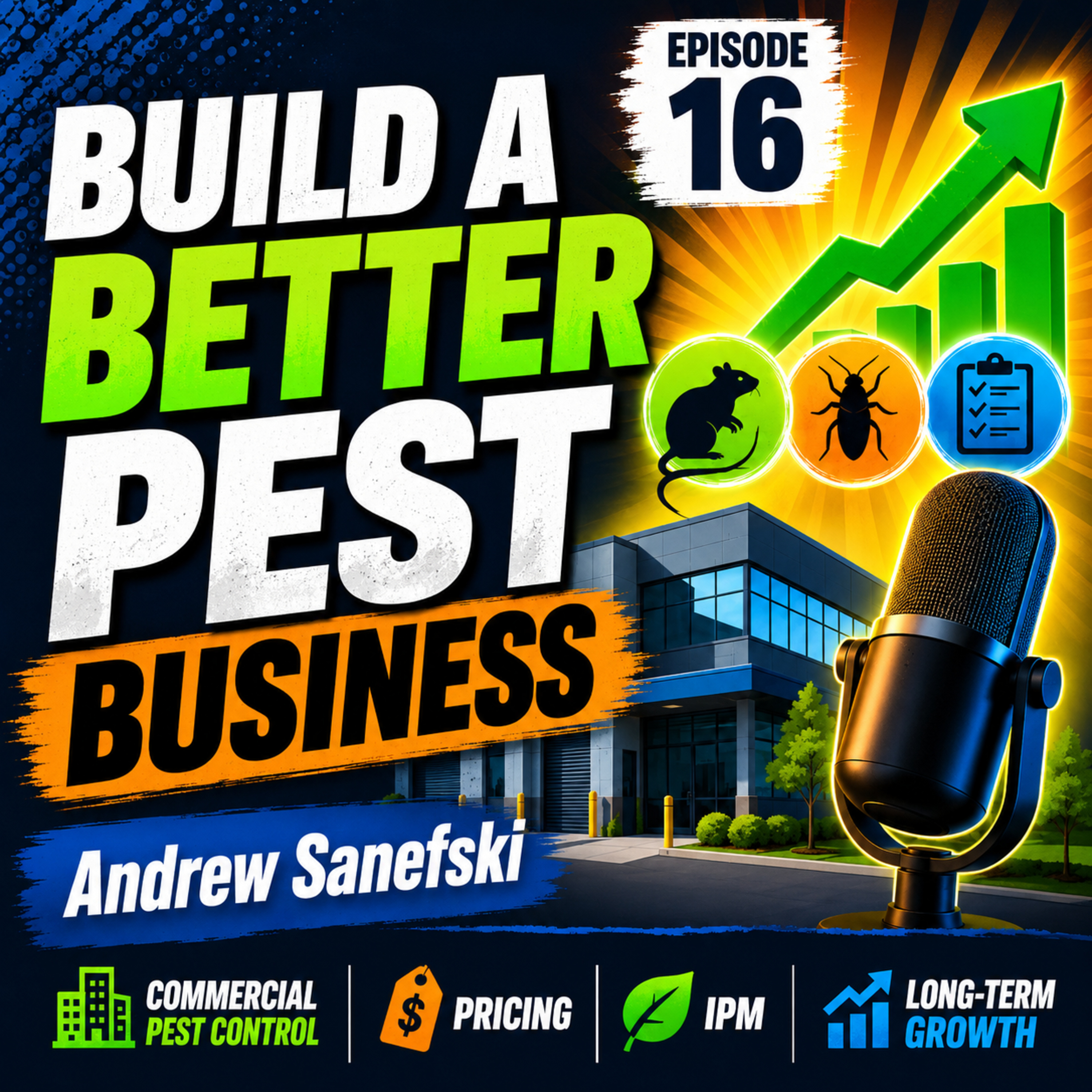 Pest perspectives EP 16 - Andrew Sanefski, PCQI - Coast 2 Coast Pest Talk podcast!