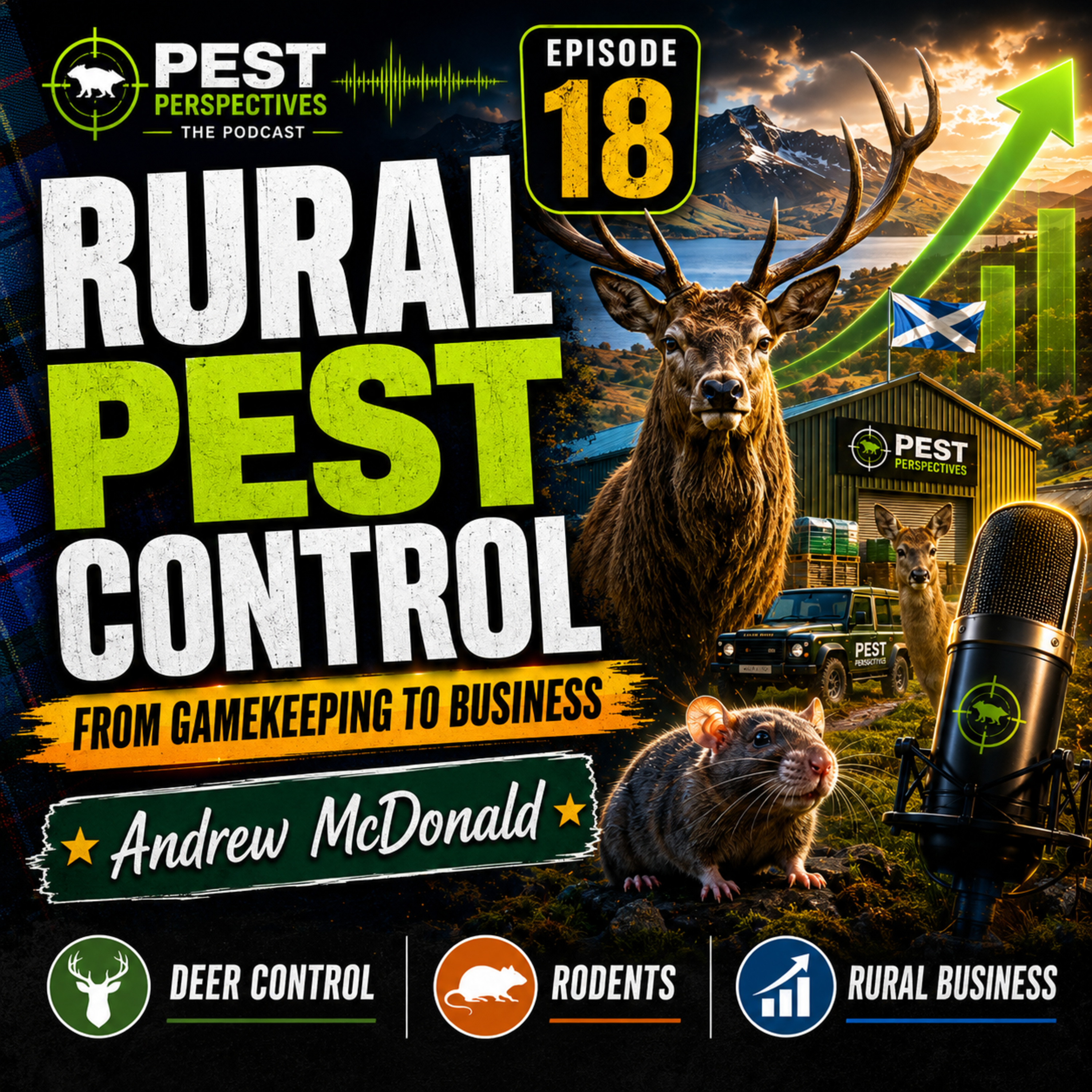 From Gamekeeping to Pest Control: Building a Rural Business in the Scottish Highlands | Andrew McDonald