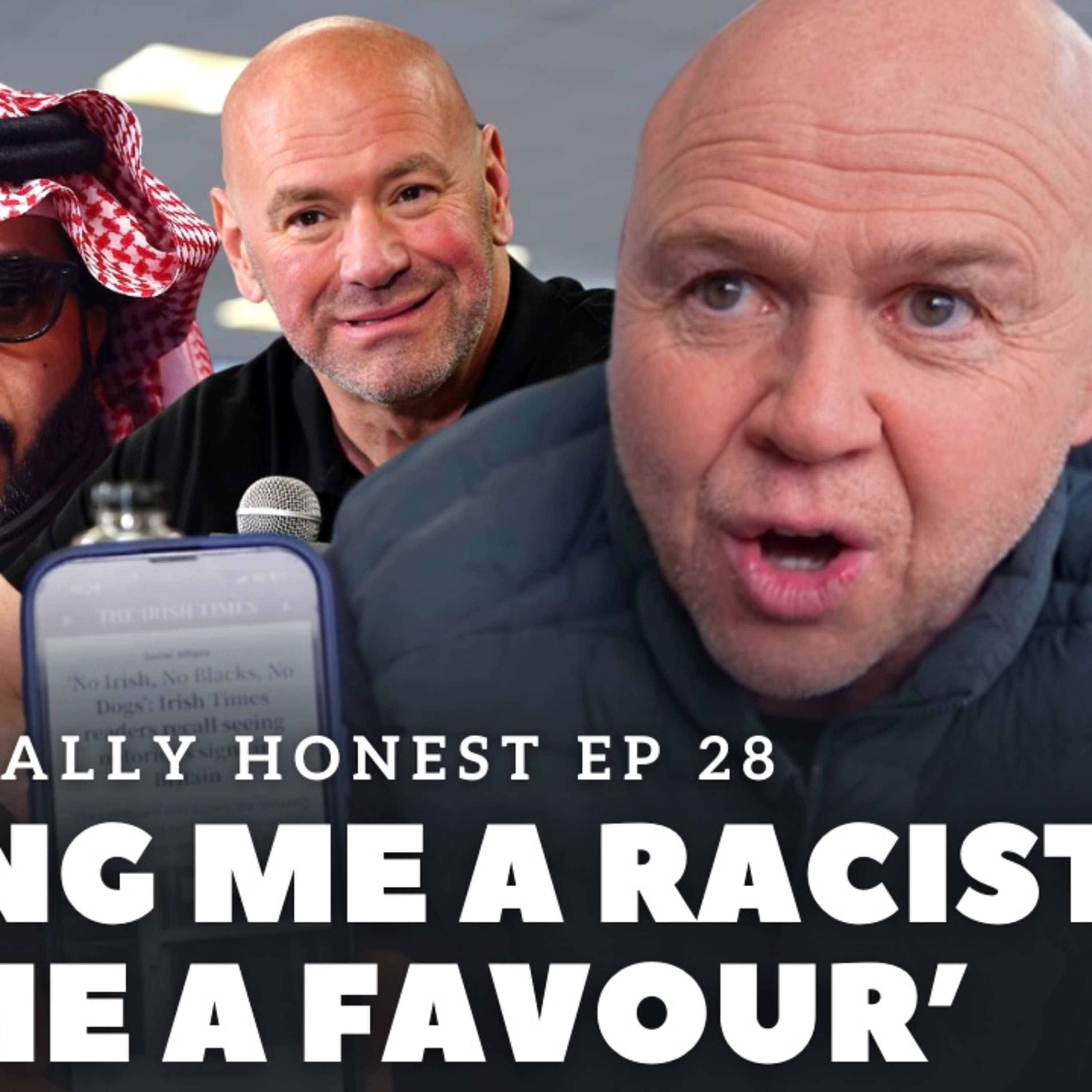 Brutally Honest Podcast / Dominic Ingle EP28 episode artwork