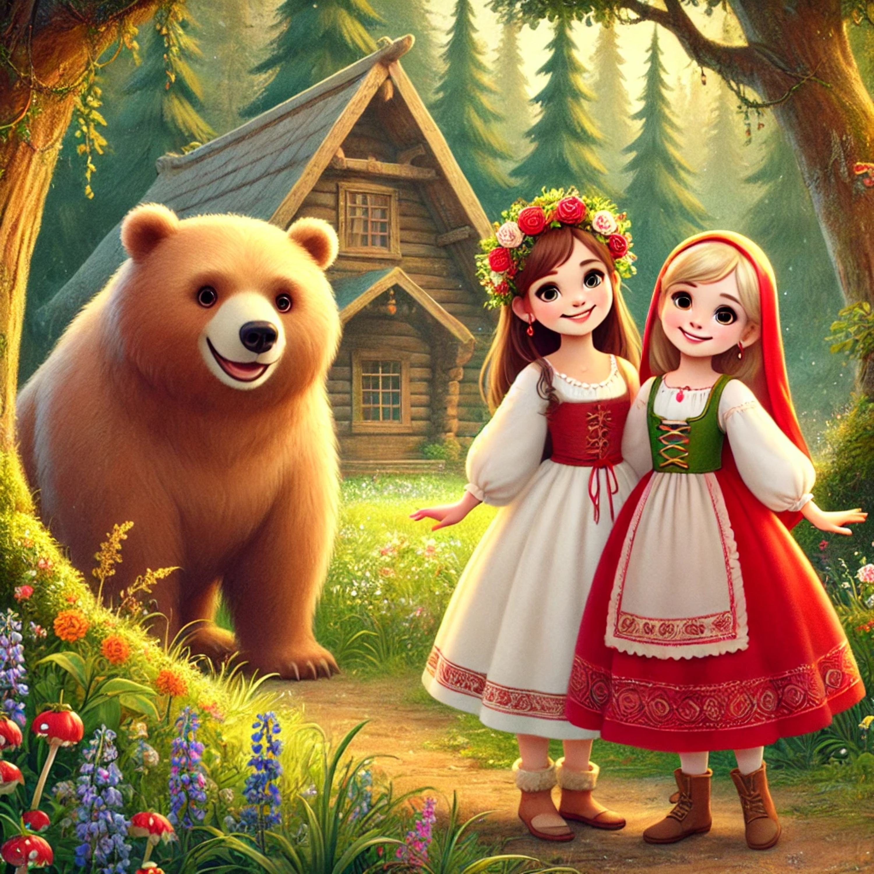 Bạch Tuyết và Hồng Hoa – Truyện cổ Grimm - Đọc truyện bé nghe episode artwork