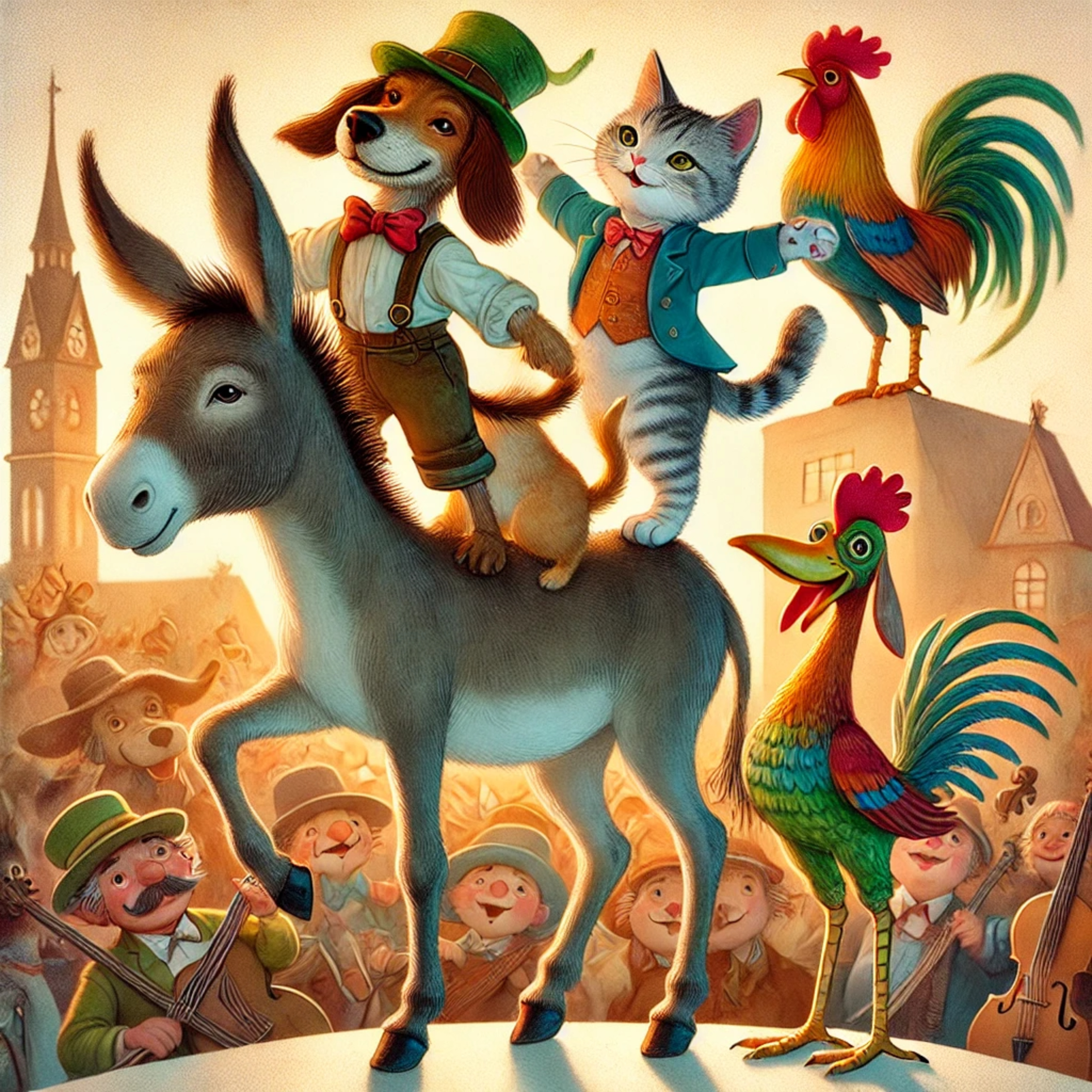 NHỮNG NHẠC SĨ THÀNH BREMEN- TRUYỆN CỔ TÍCH episode artwork