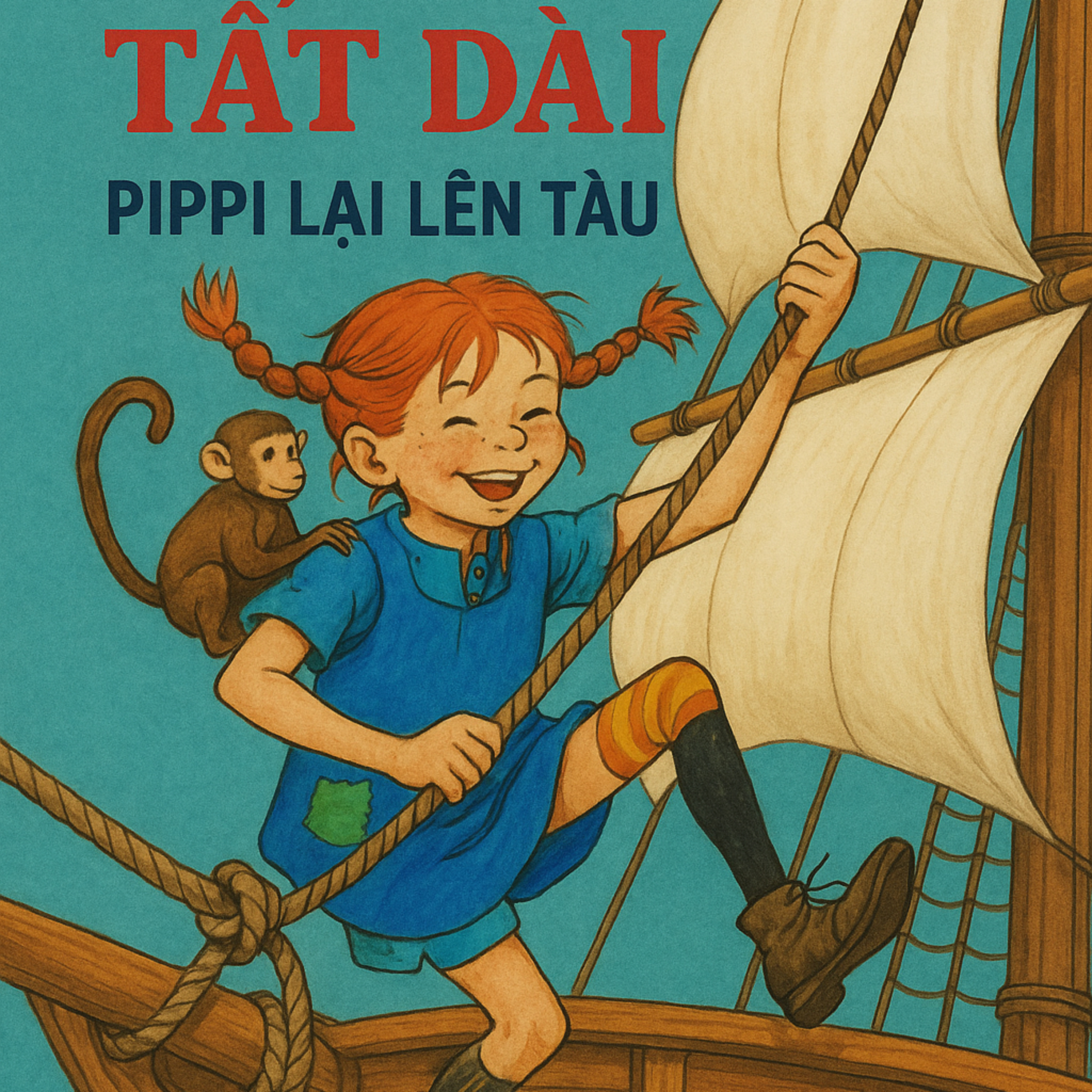 PIPPI TẤT DÀI P26 - PIPPI LẠI LÊN TÀU episode artwork