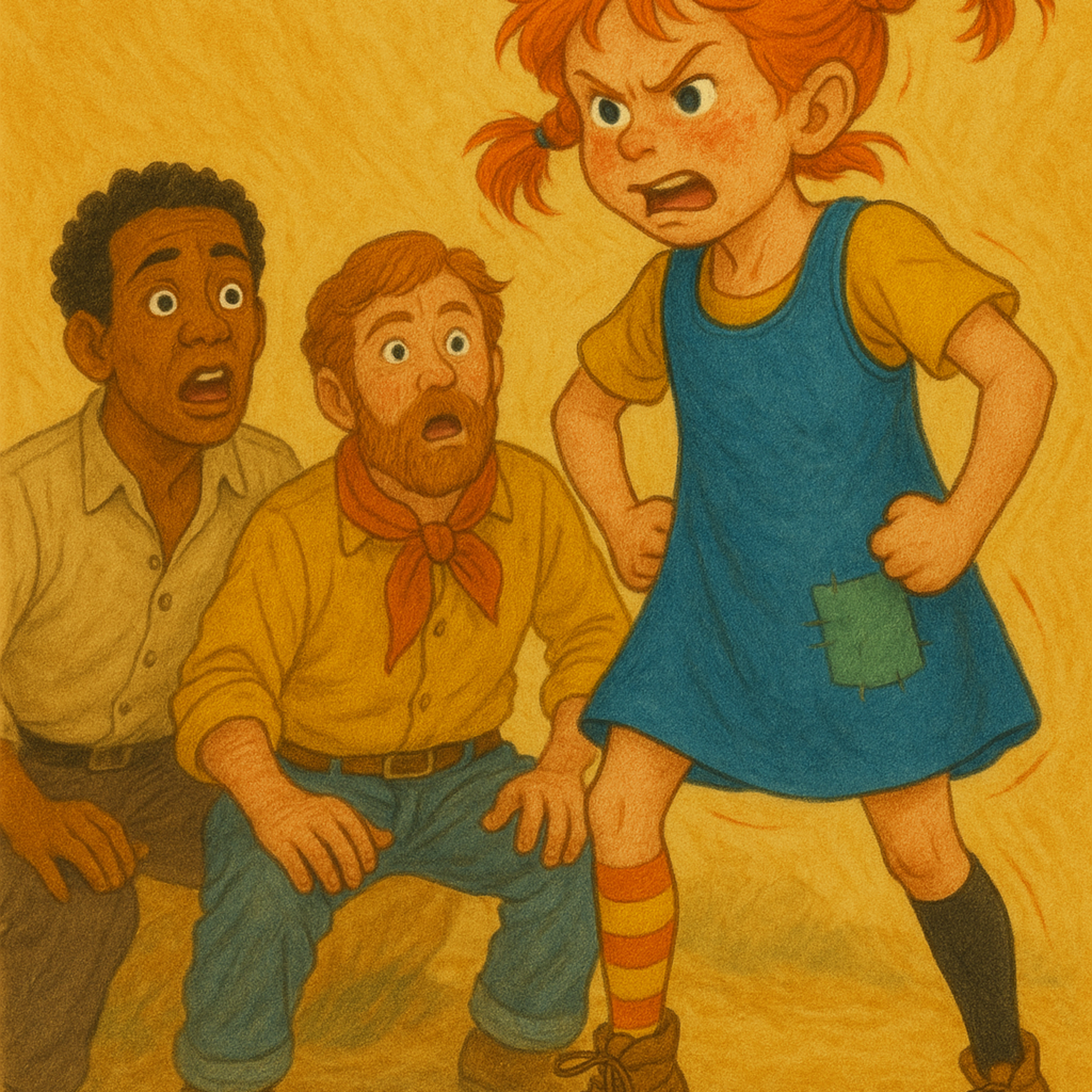 PIPPI TẤT DÀI P30 - PIPPI PHÁT NGẤY JIM VÀ BUCK