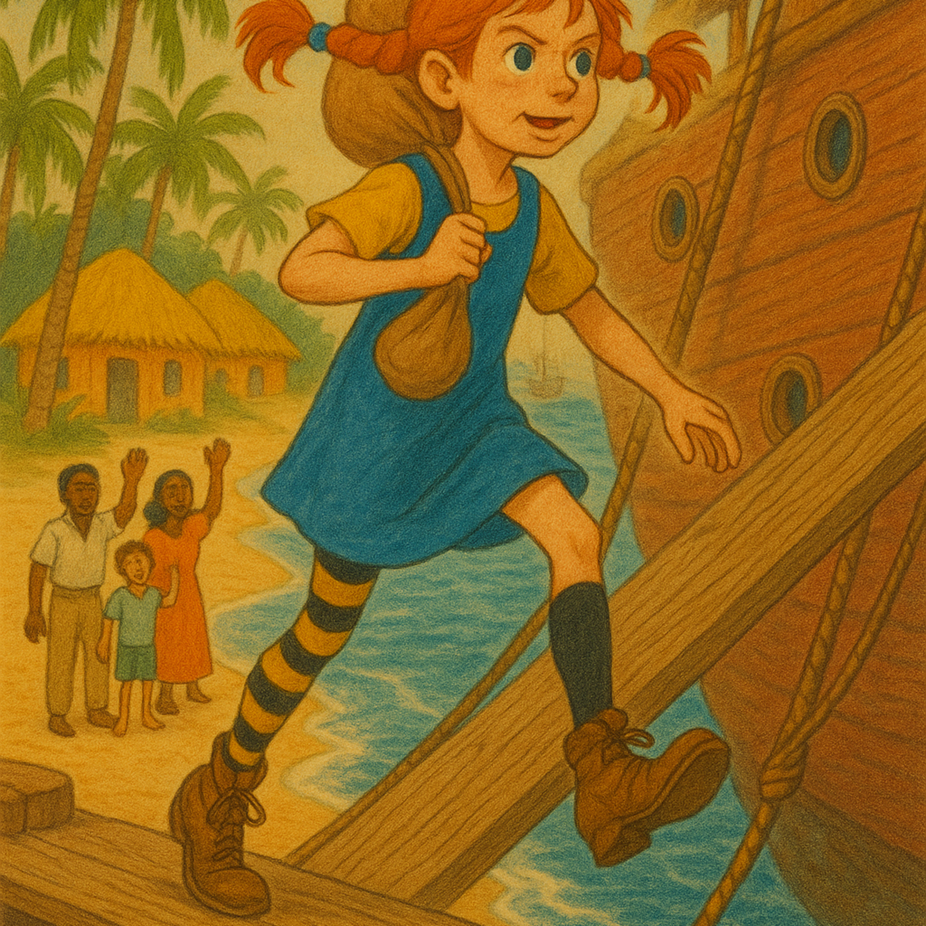 PIPPI TẤT DÀI 31 - PIPPI RỜI ĐẢO TAKA- TUKA