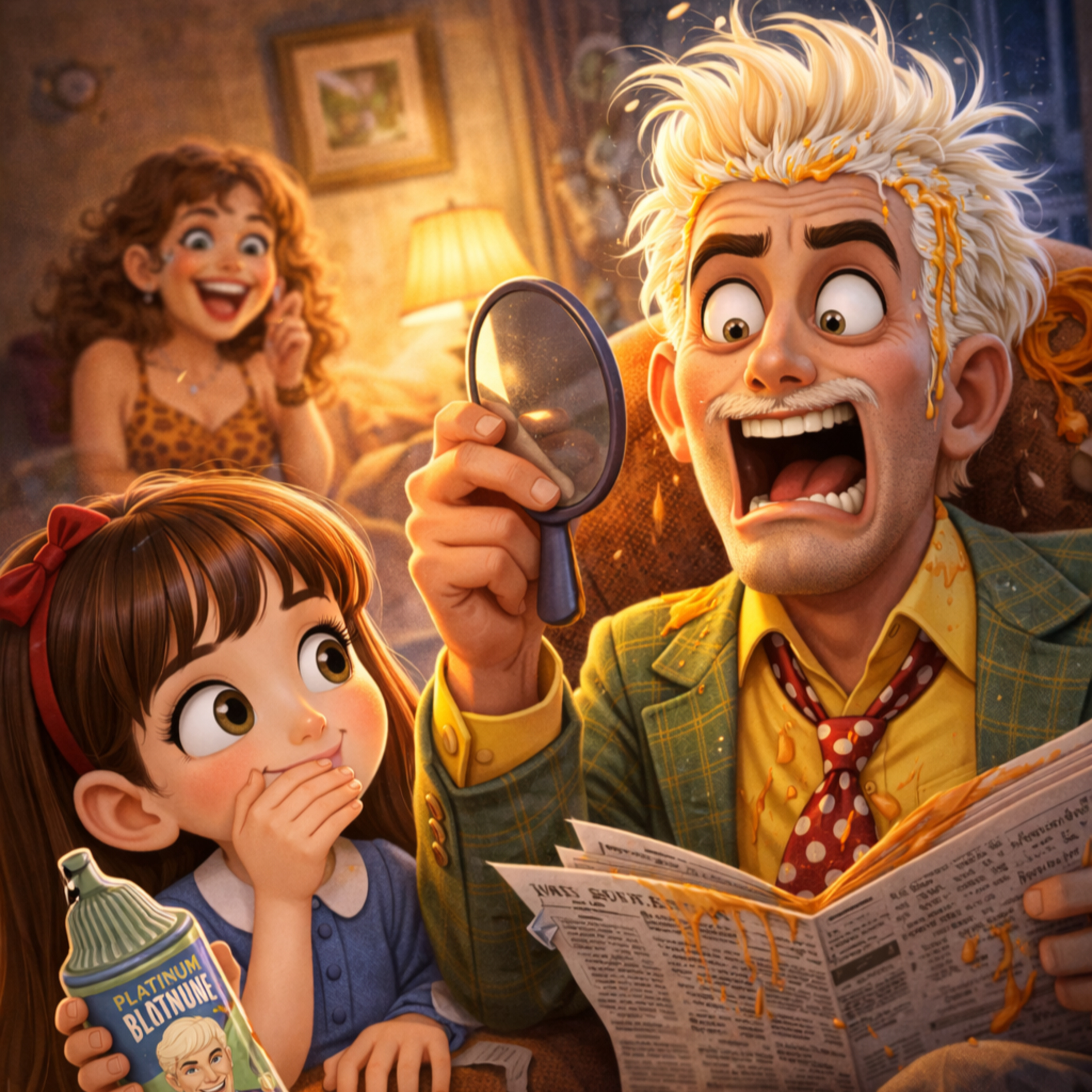 MATILDA P6 - NGƯỜI ĐÀN ÔNG TÓC BẠCH KIM